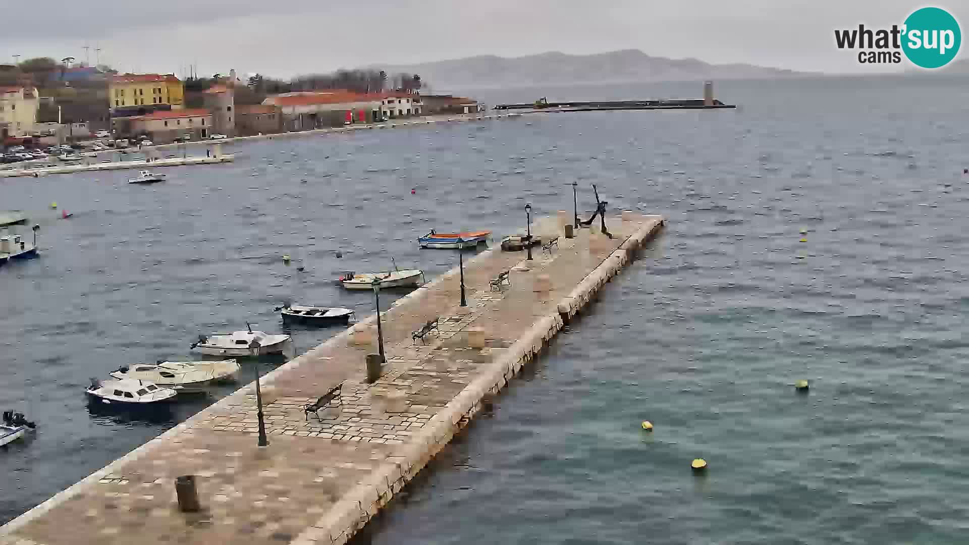 Senj Spletna kamera – pogled na obalo Senja