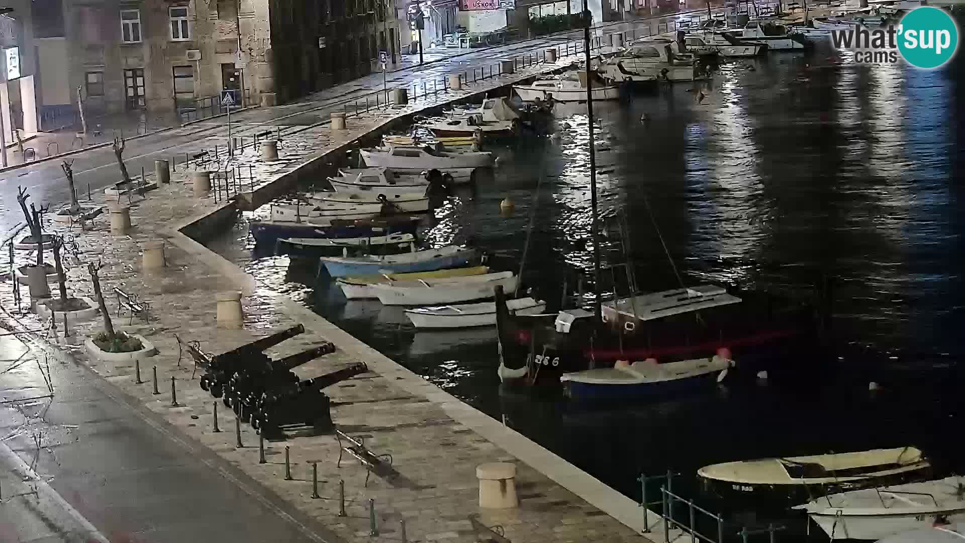 Senj Spletna kamera – pogled na obalo Senja