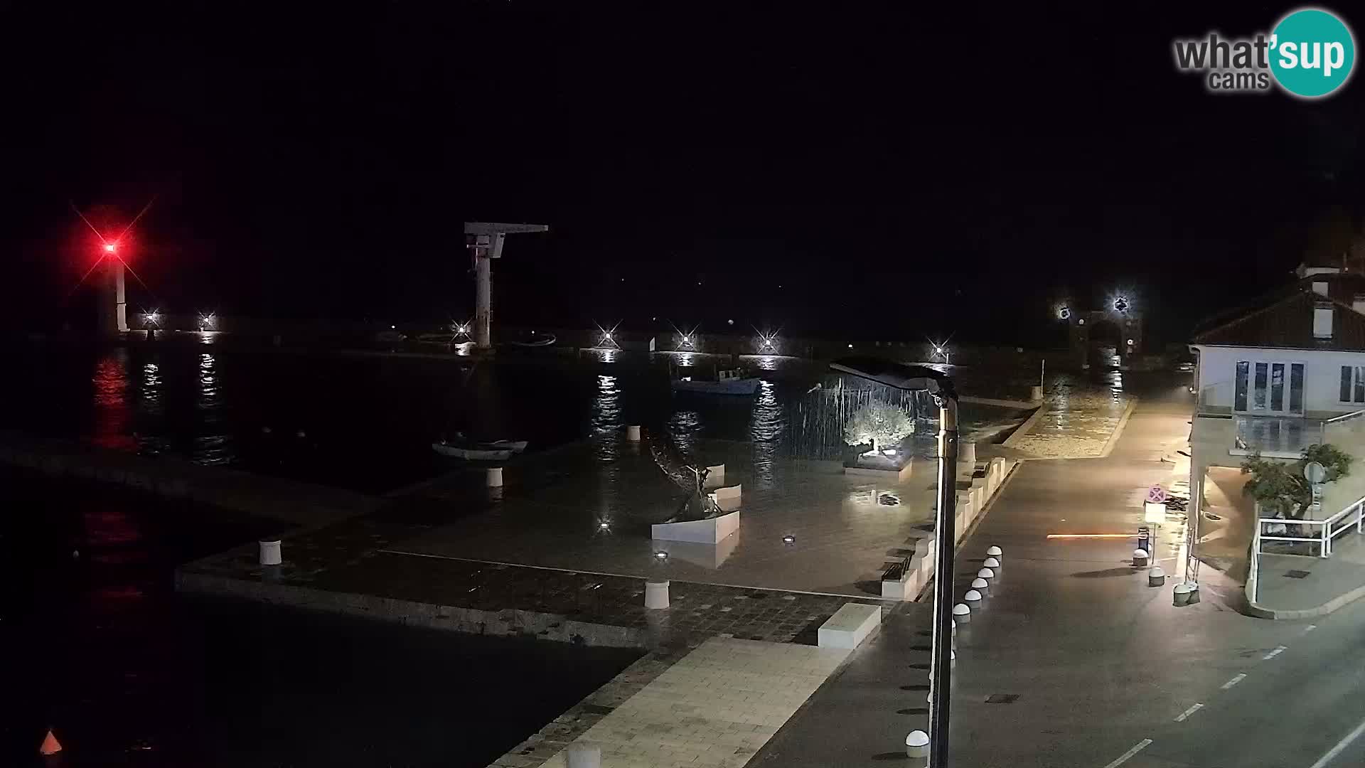 Webcam Segna – Panorama dell’lungomare di Senj