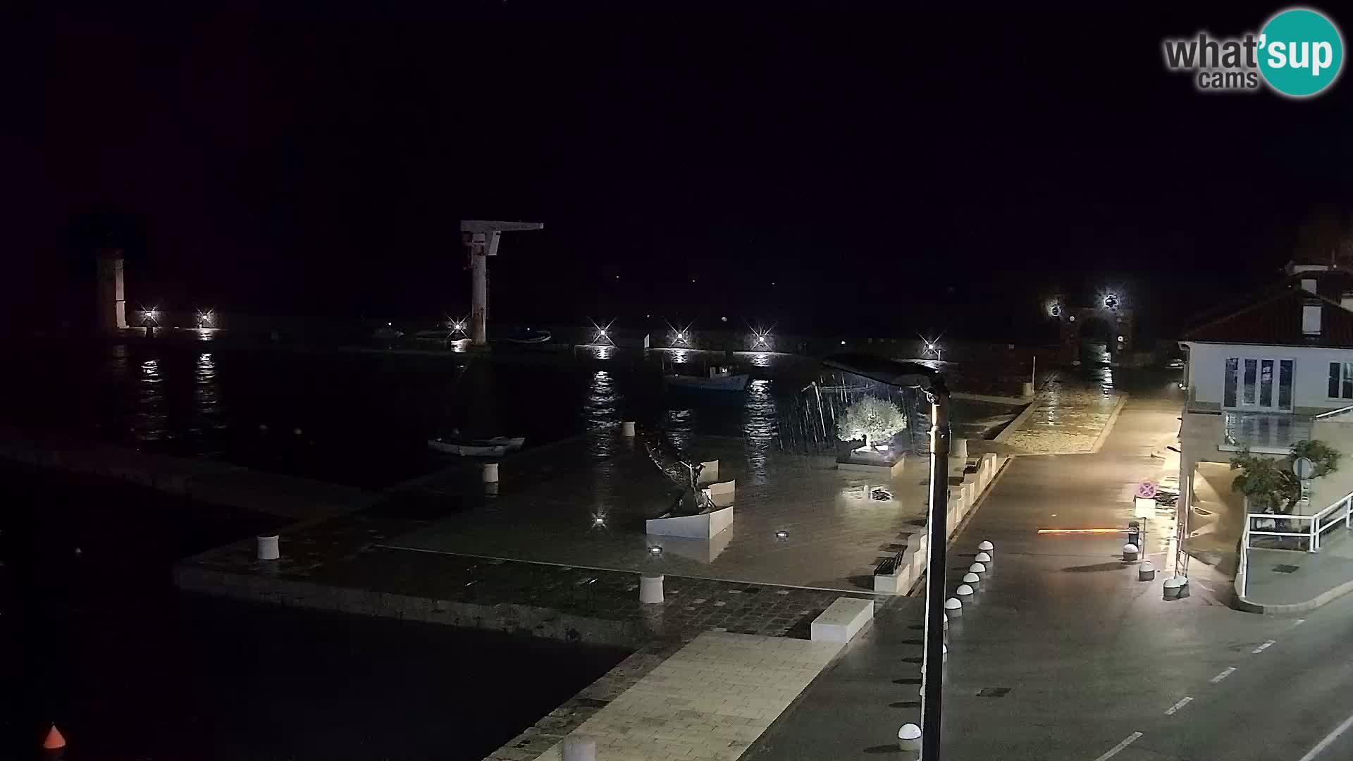 Senj Webcam – Panoramic view of Senj riva