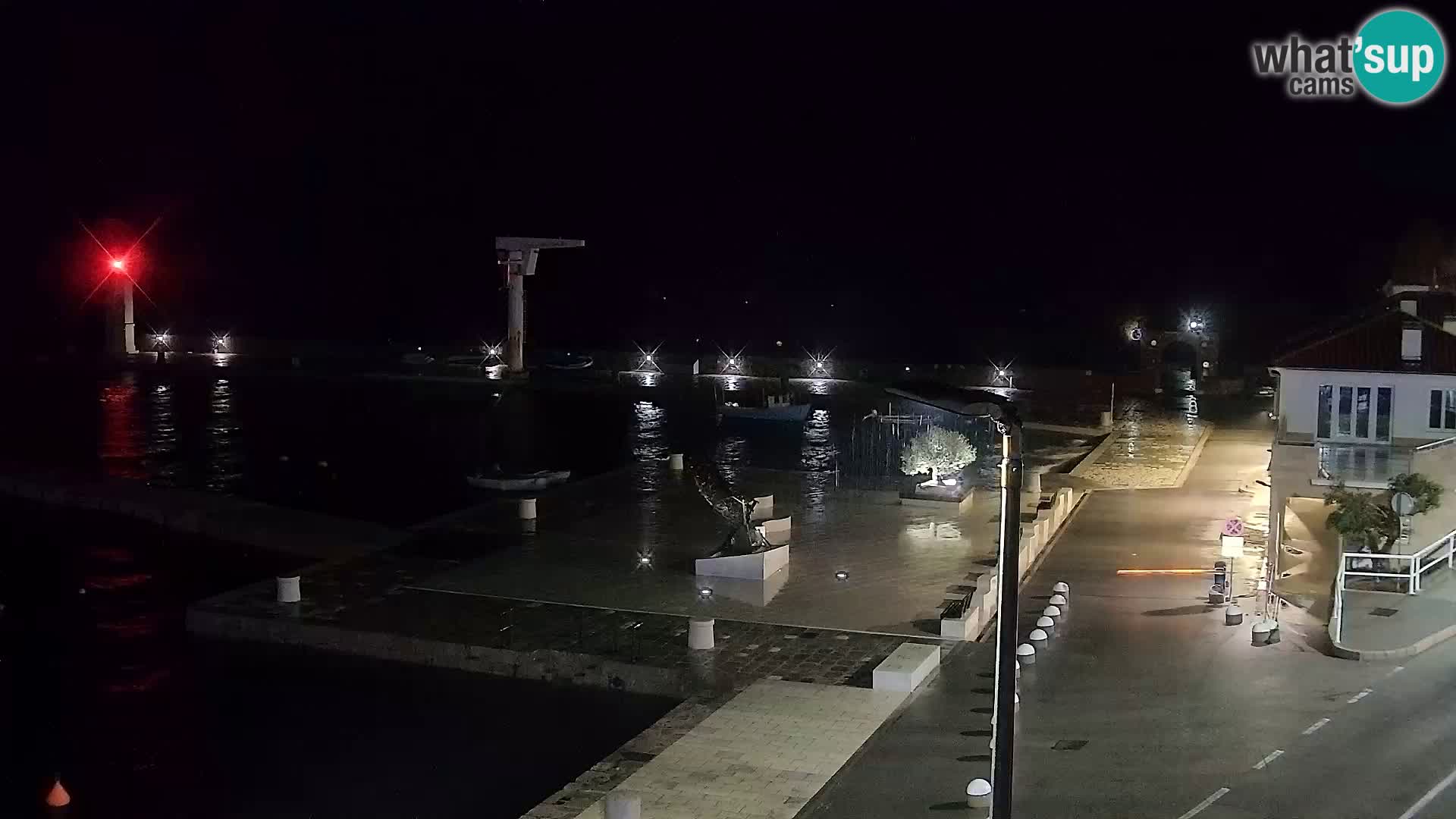 Senj Spletna kamera – pogled na obalo Senja