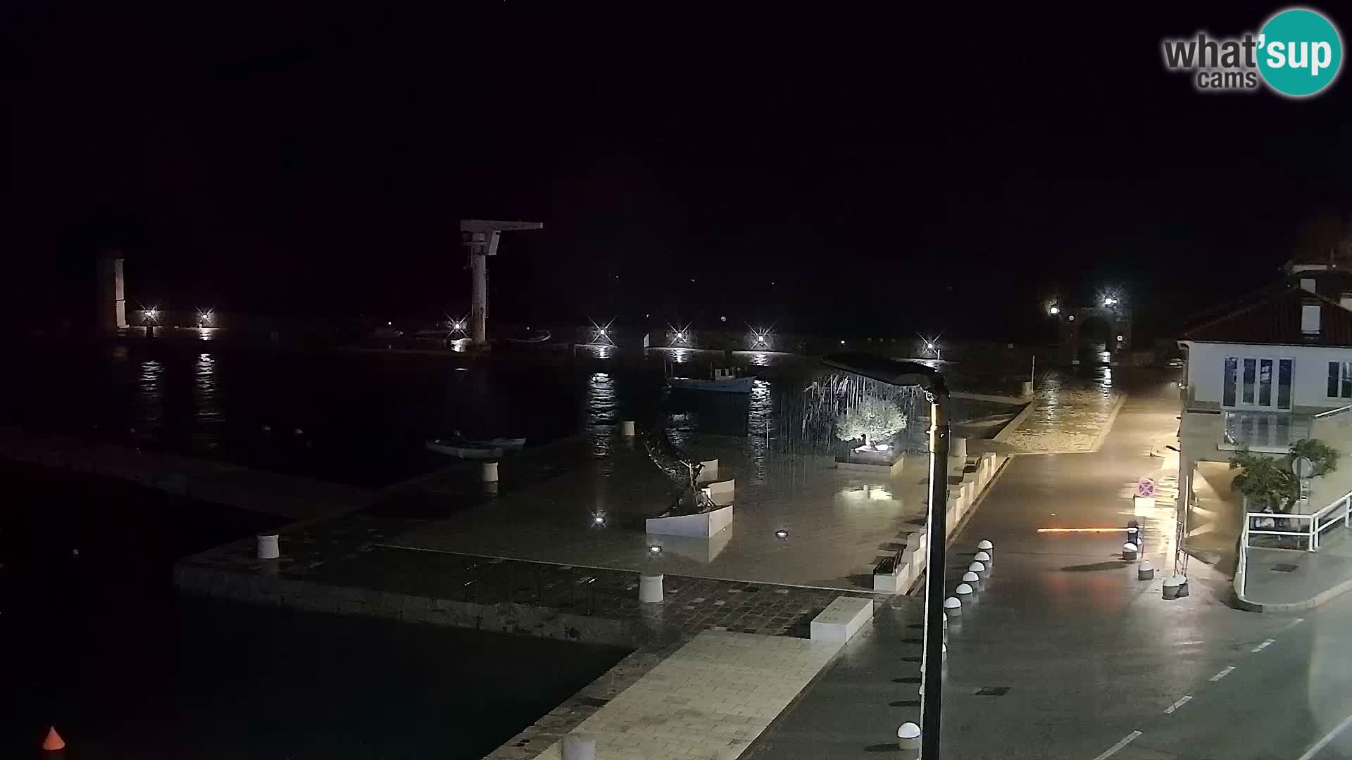 Senj Webcam – Panoramic view of Senj riva