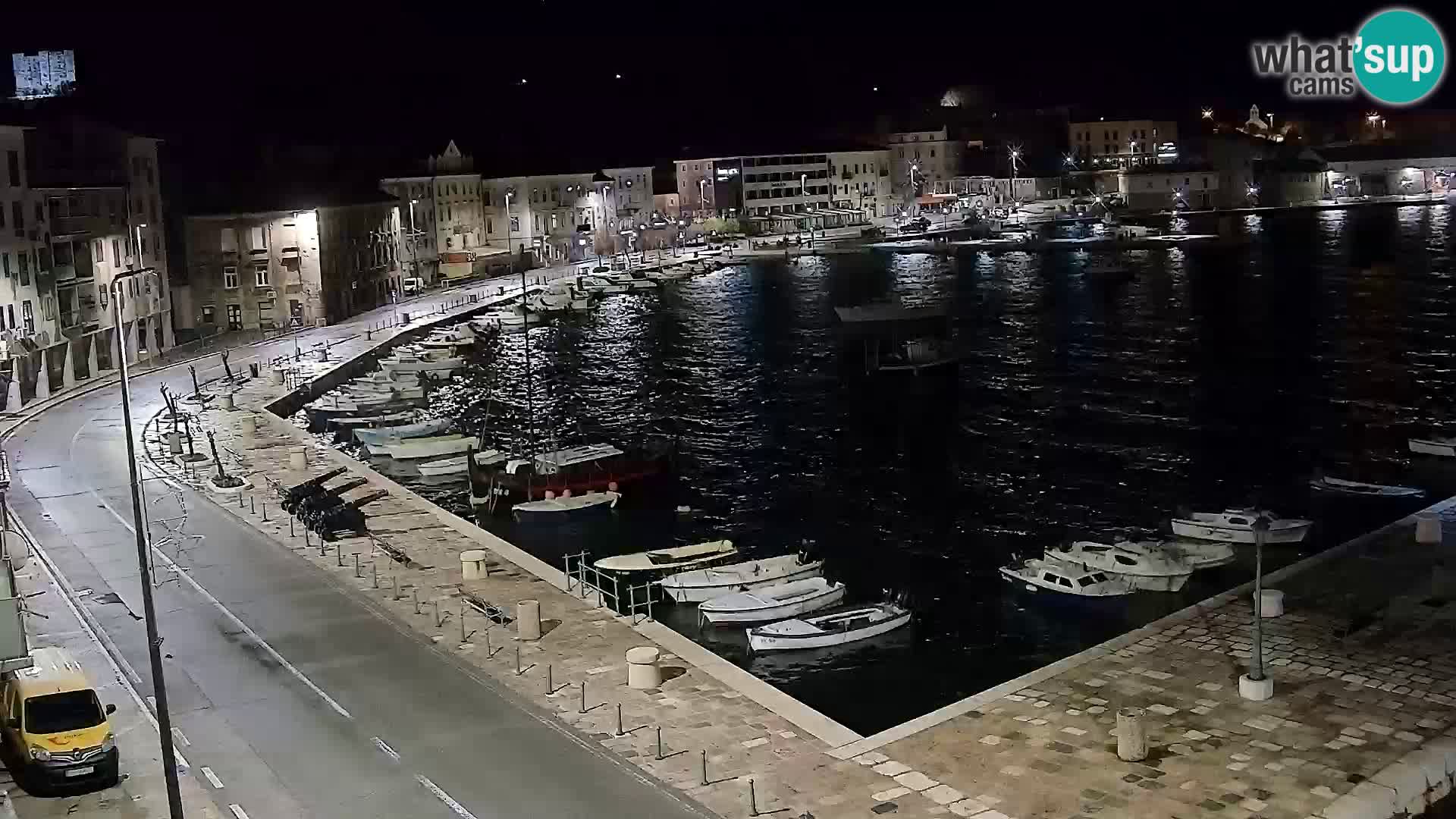Webcam Segna – Panorama dell’lungomare di Senj