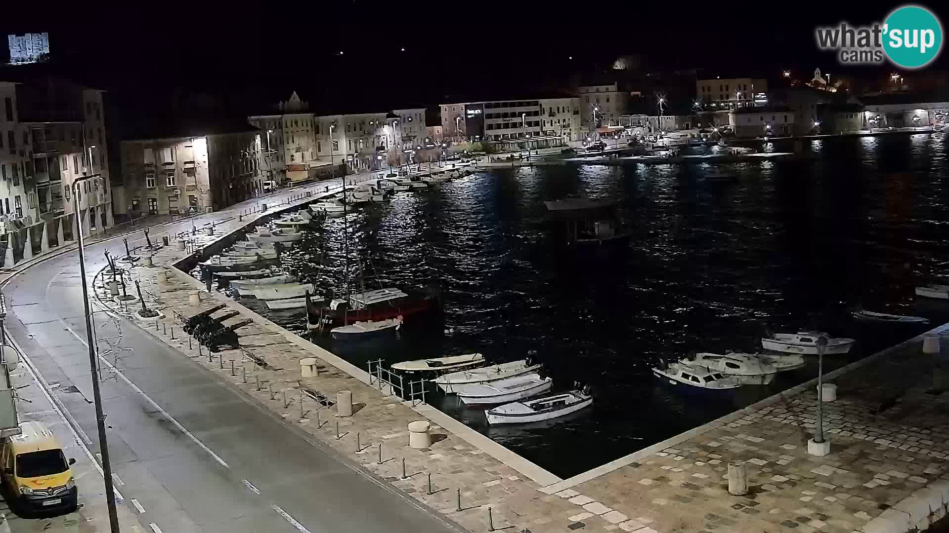 Webcam Segna – Panorama dell’lungomare di Senj