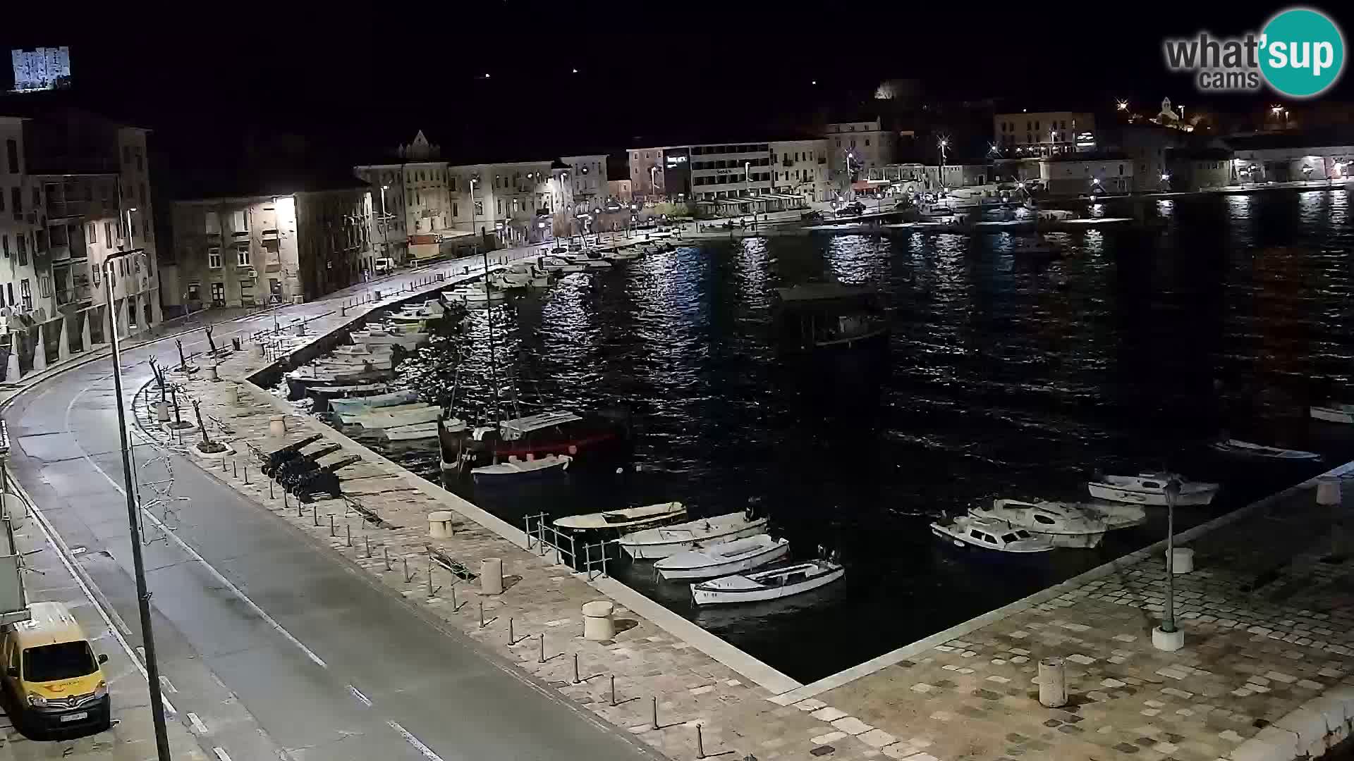 Webcam Segna – Panorama dell’lungomare di Senj