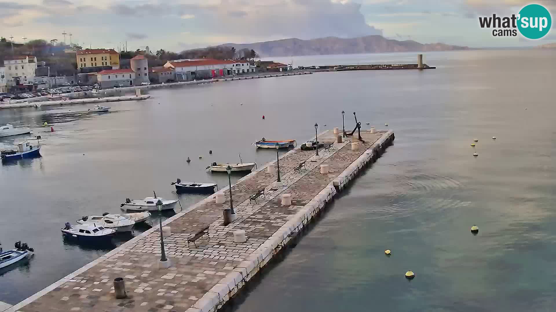 Senj Webcam – Panoramic view of Senj riva