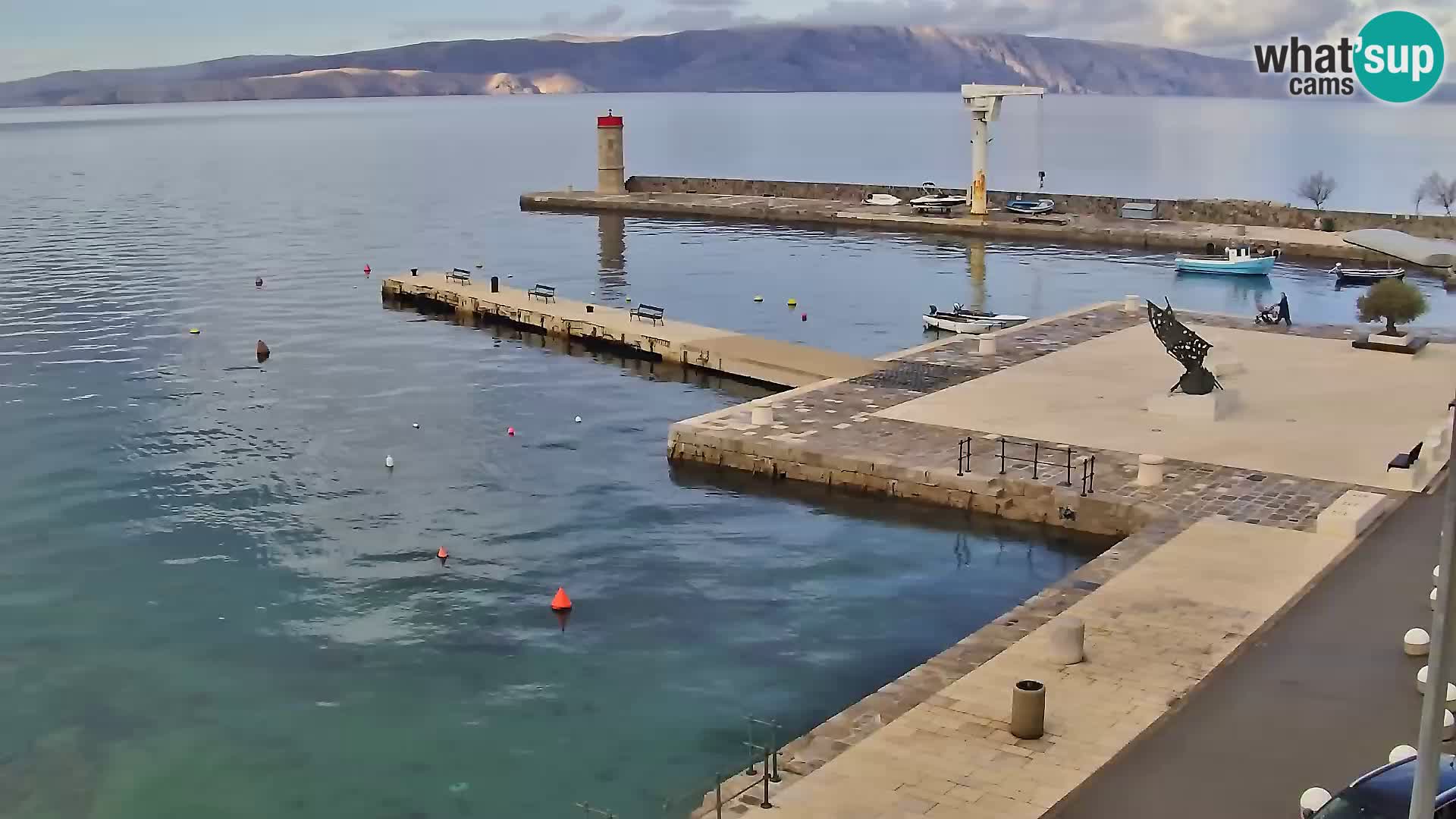 Senj Webcam – Panoramic view of Senj riva