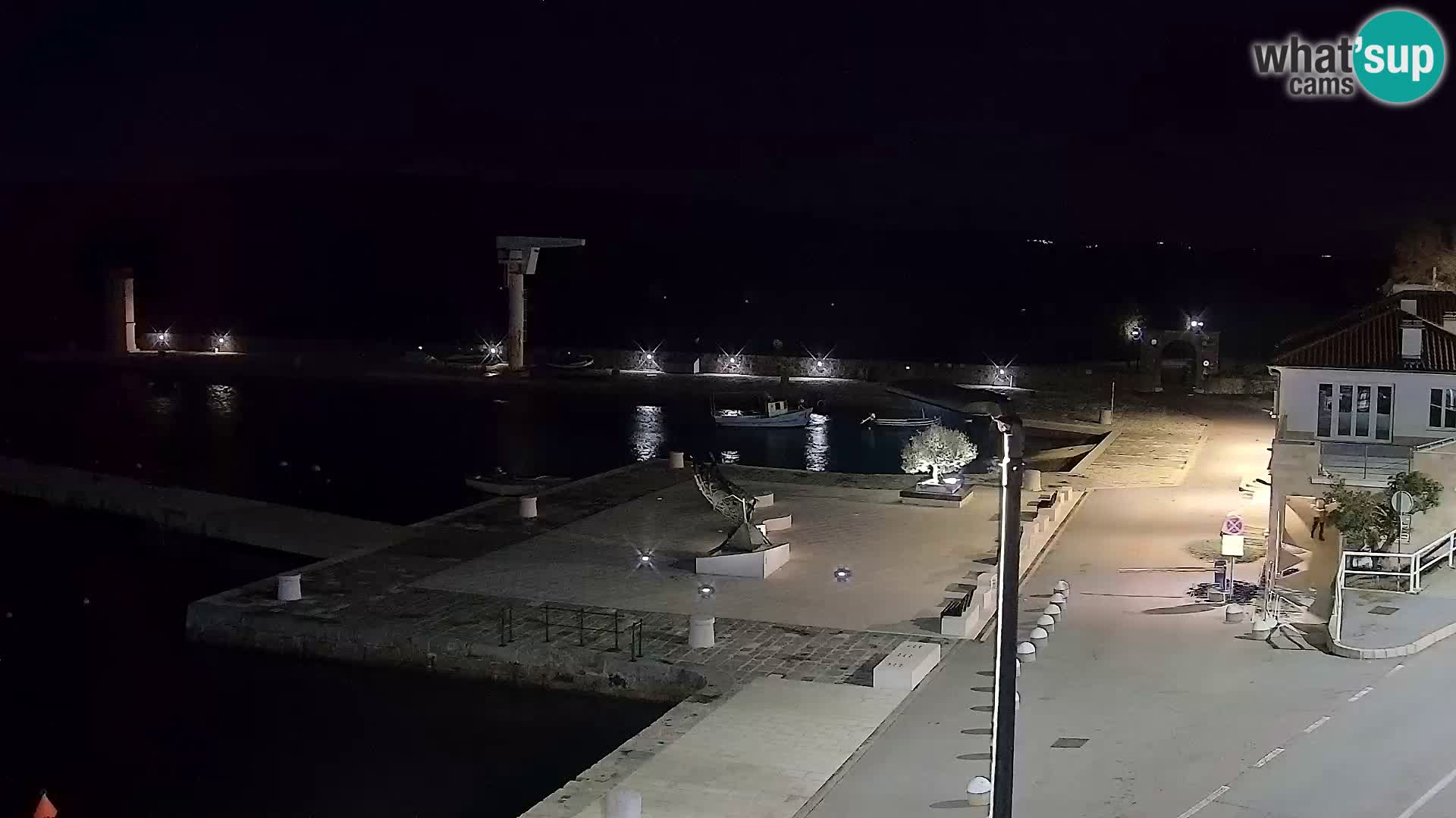 Senj Webcam – Panoramic view of Senj riva