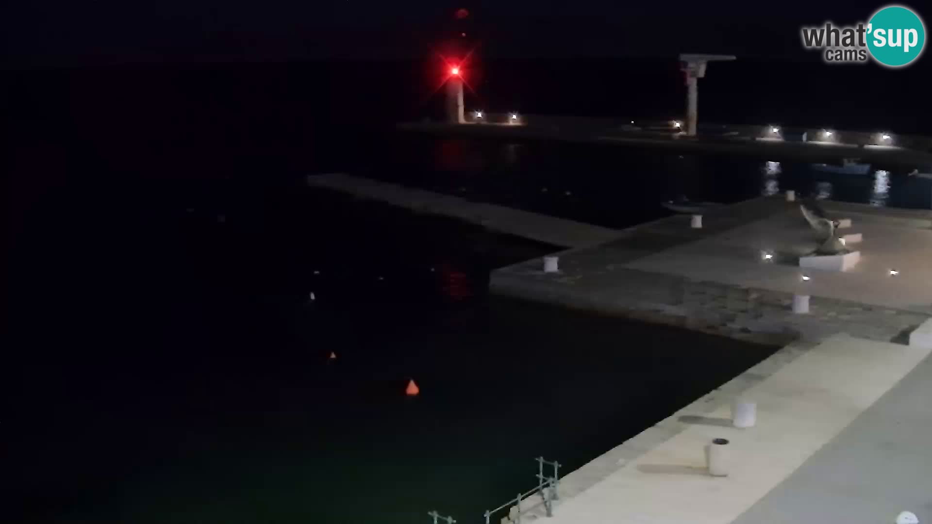 Senj camera en vivo – Vista panorámica de Senj riva