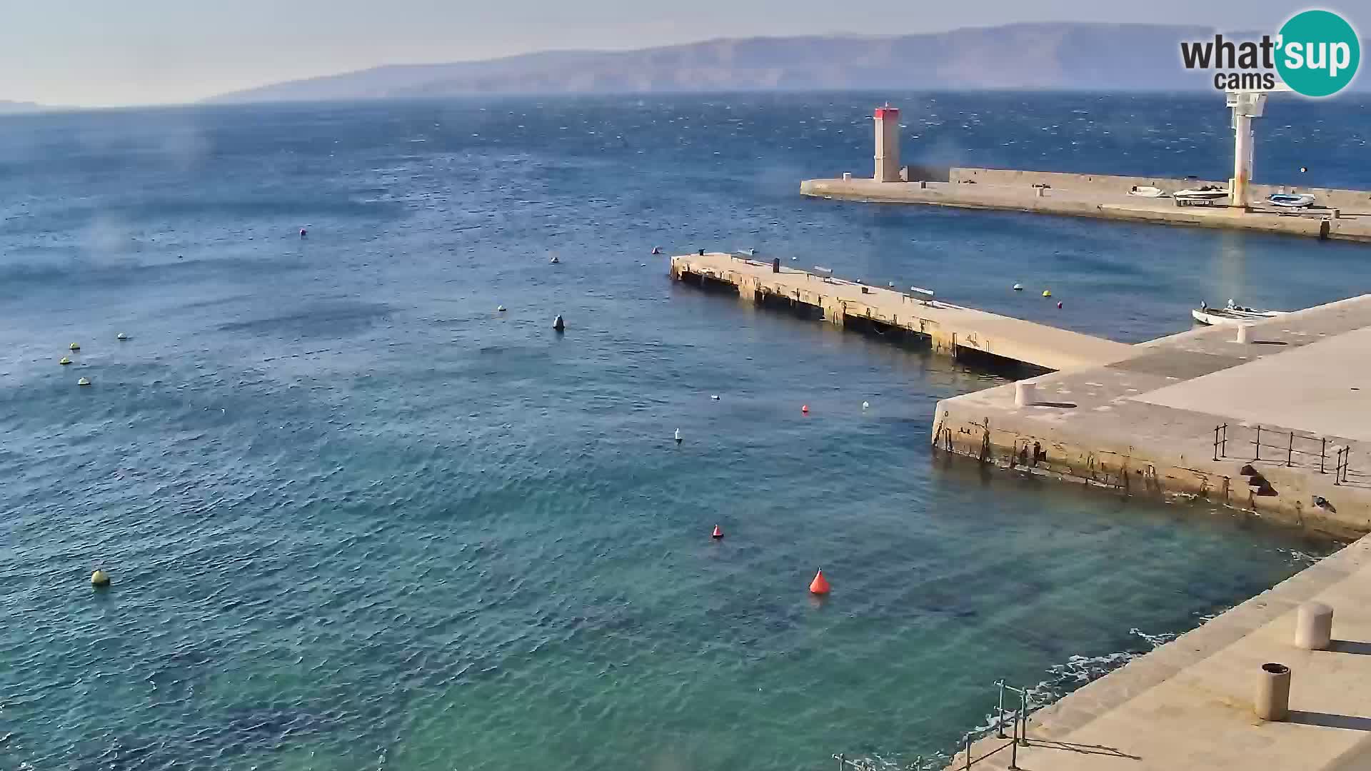 Webcam Segna – Panorama dell’lungomare di Senj
