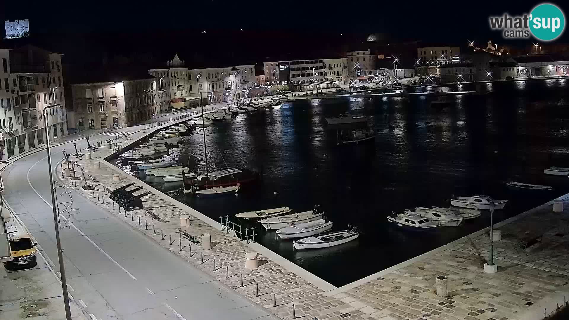 Senj camera en vivo – Vista panorámica de Senj riva