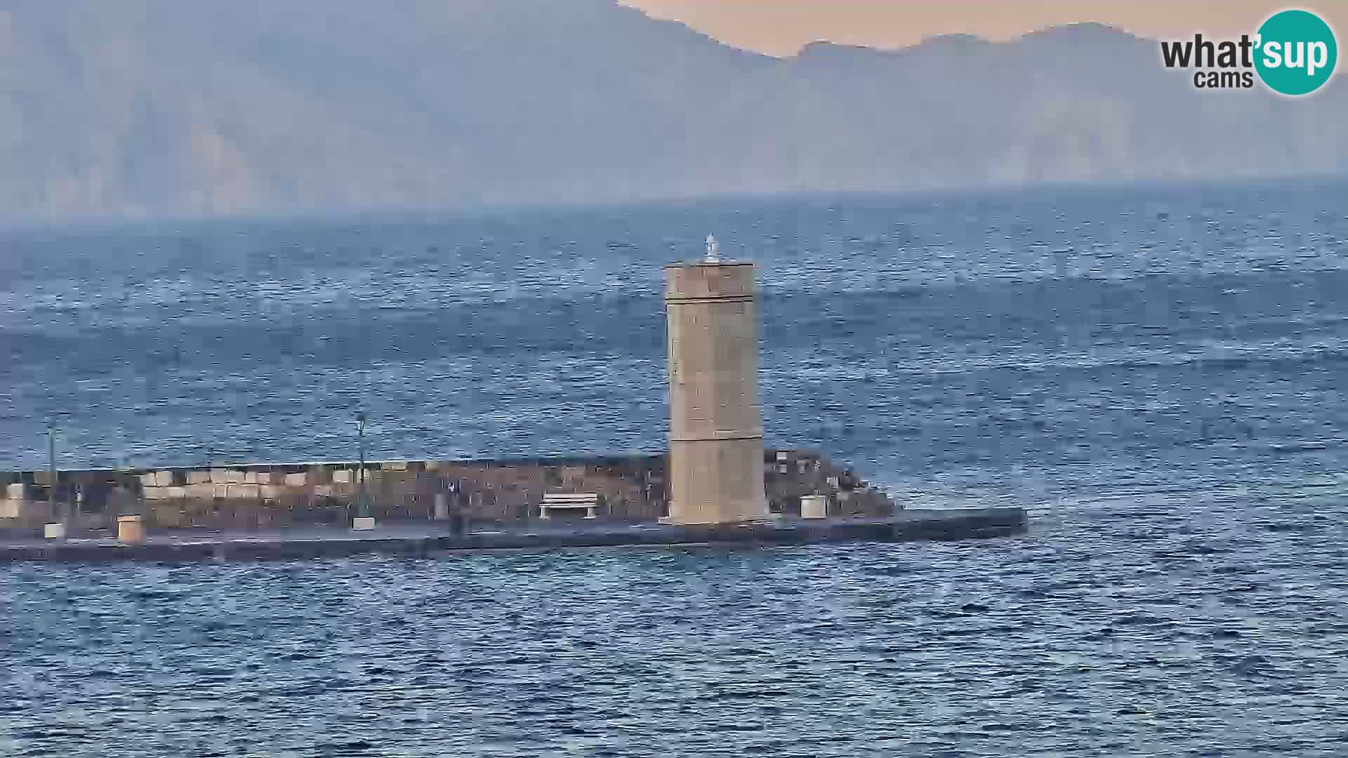 Webcam Segna – Panorama dell’lungomare di Senj