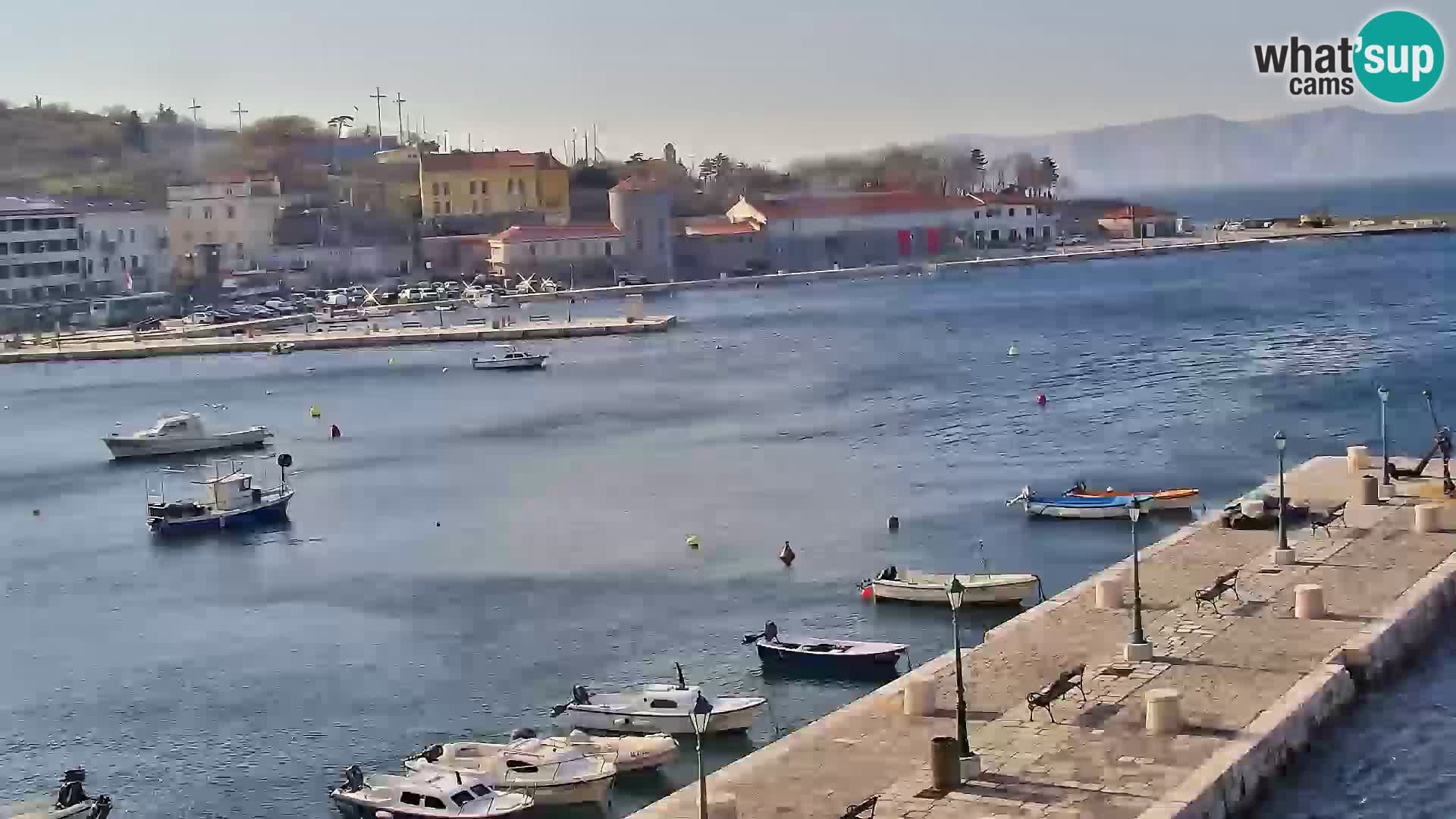 Webcam Segna – Panorama dell’lungomare di Senj