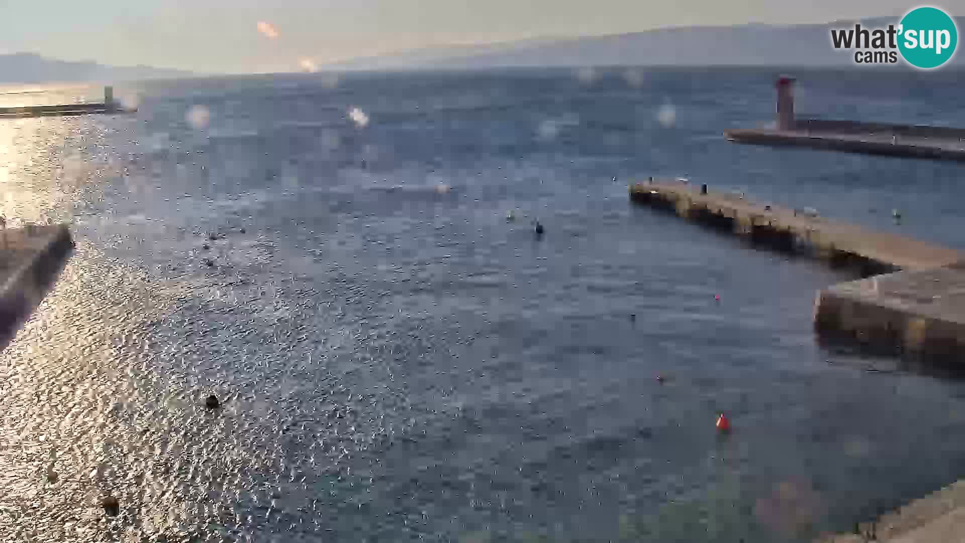 Senj Spletna kamera – pogled na obalo Senja