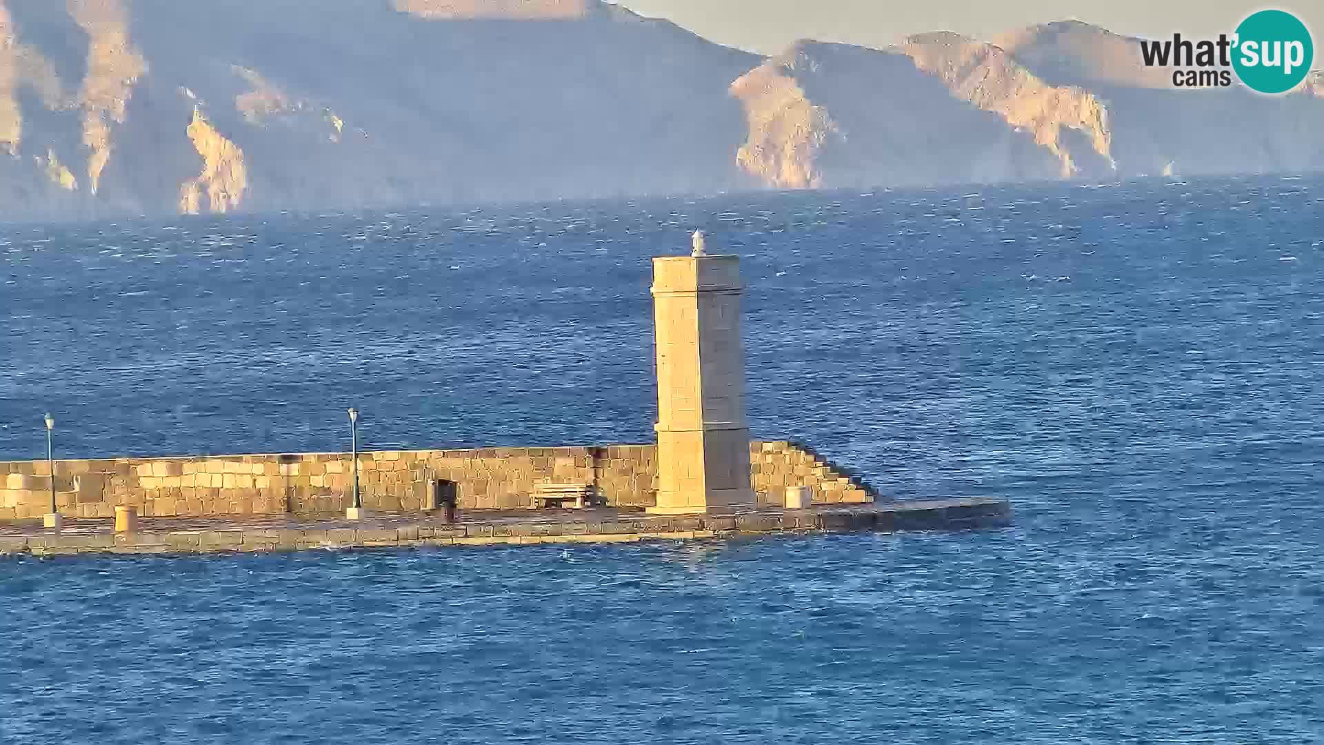 Senj camera en vivo – Vista panorámica de Senj riva