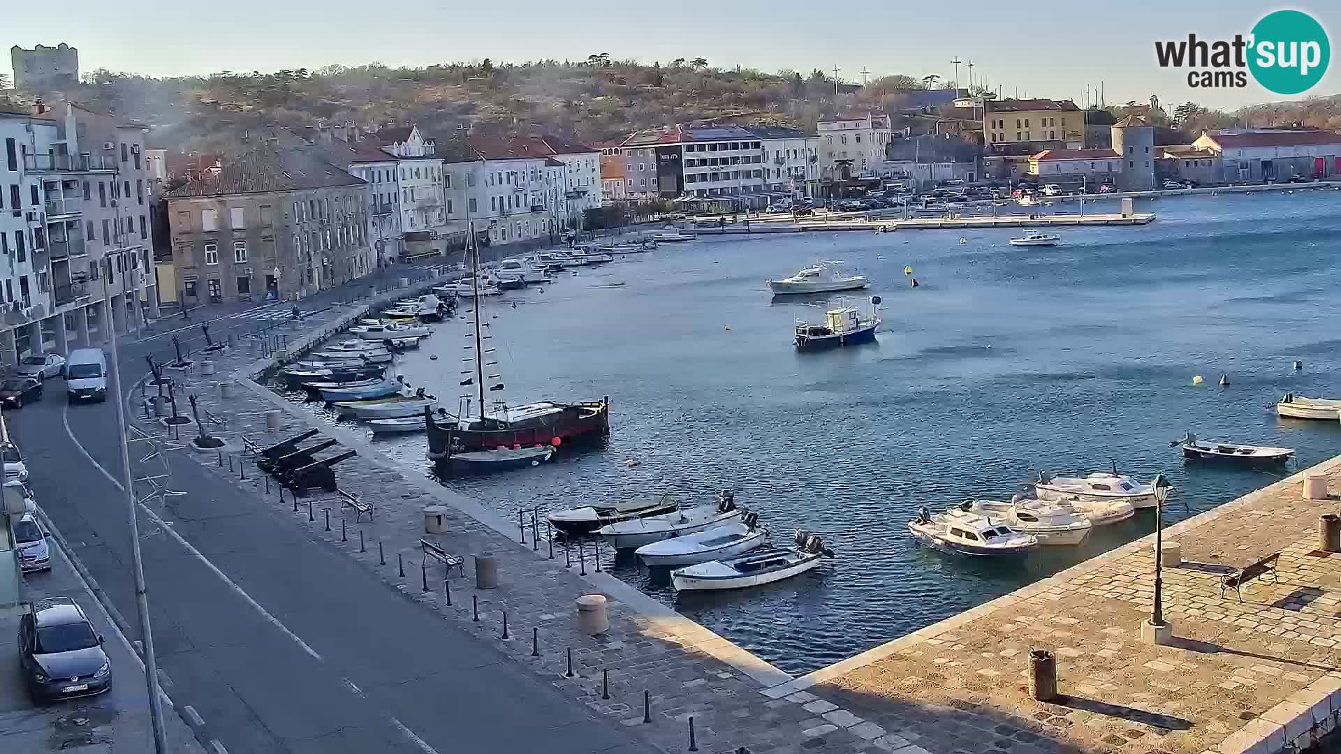 Webcam Segna – Panorama dell’lungomare di Senj