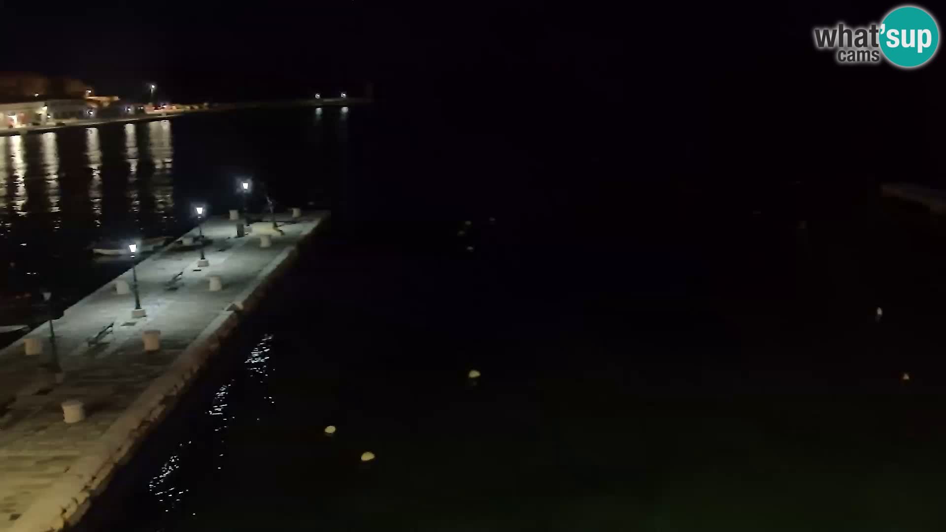 Senj camera en vivo – Vista panorámica de Senj riva