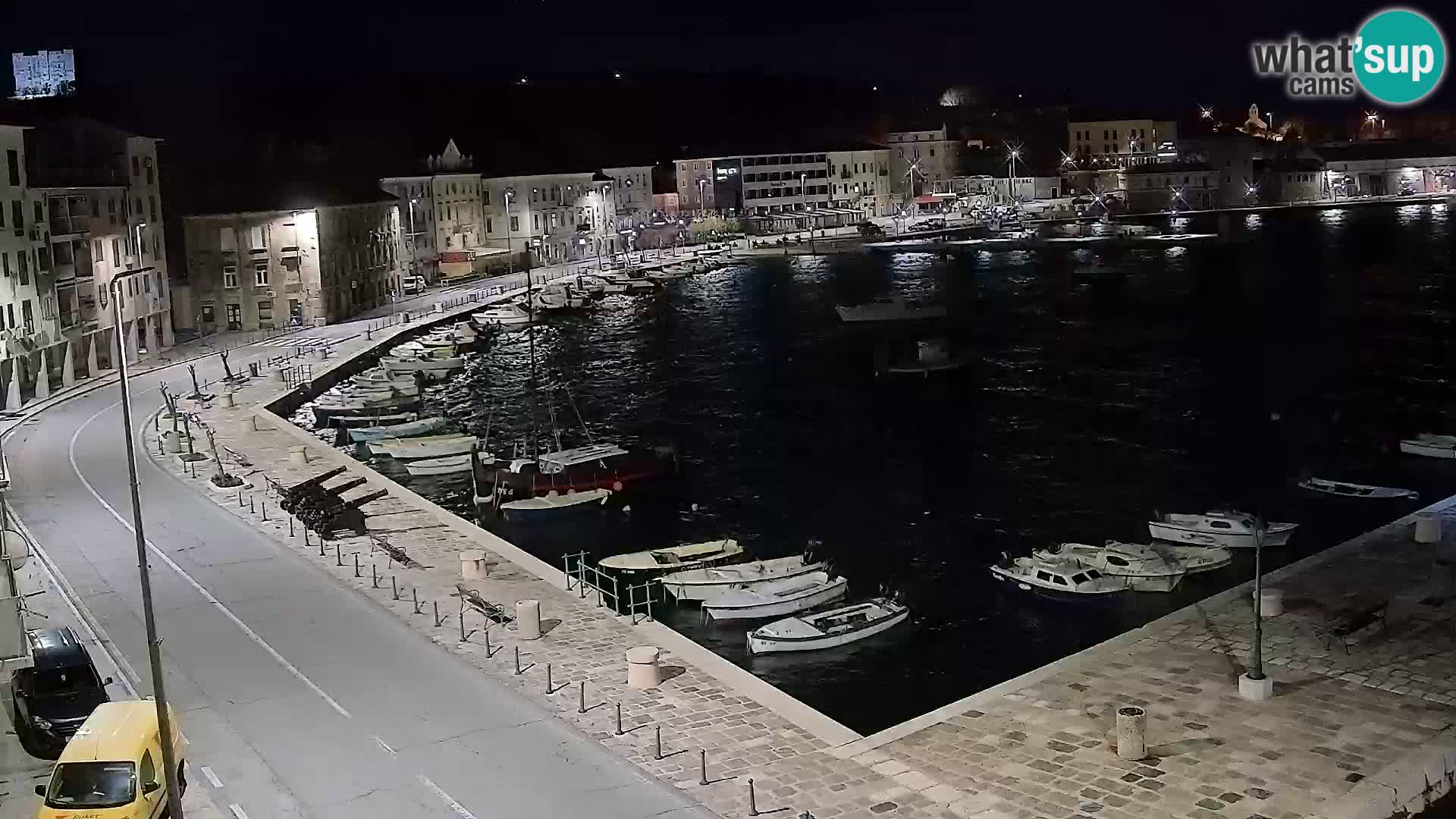 Senj Webcam – Panoramic view of Senj riva