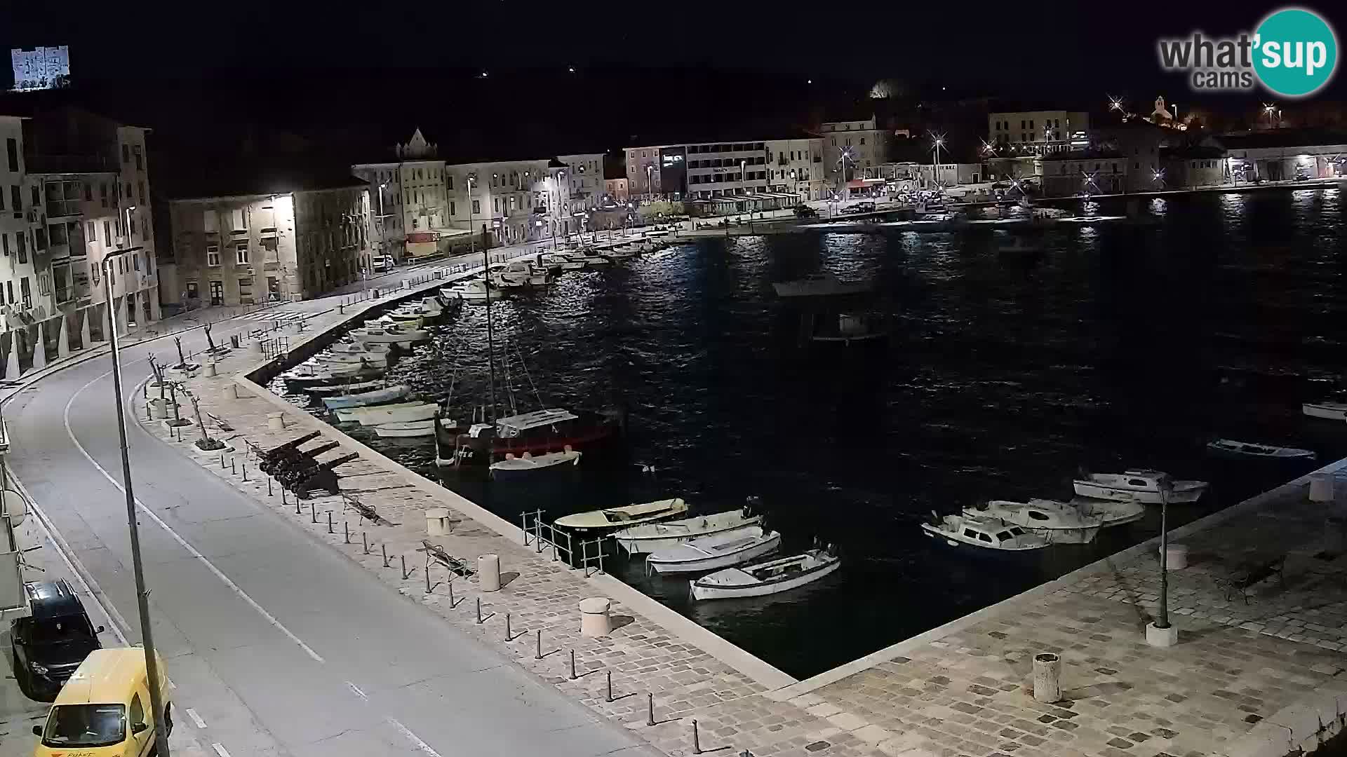 Senj camera en vivo – Vista panorámica de Senj riva