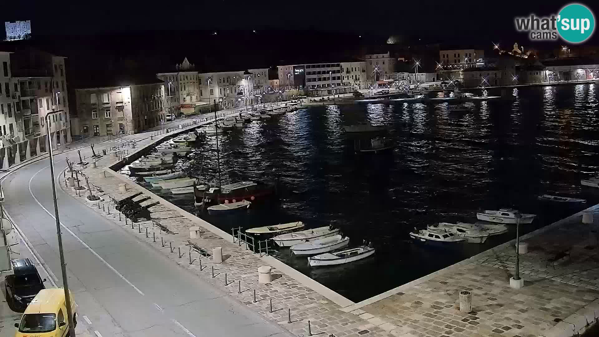 Senj Webcam – Panoramic view of Senj riva