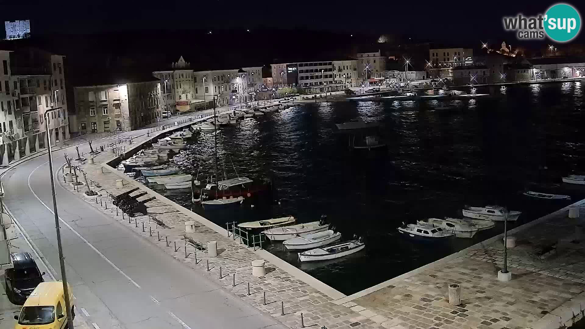 Senj Spletna kamera – pogled na obalo Senja