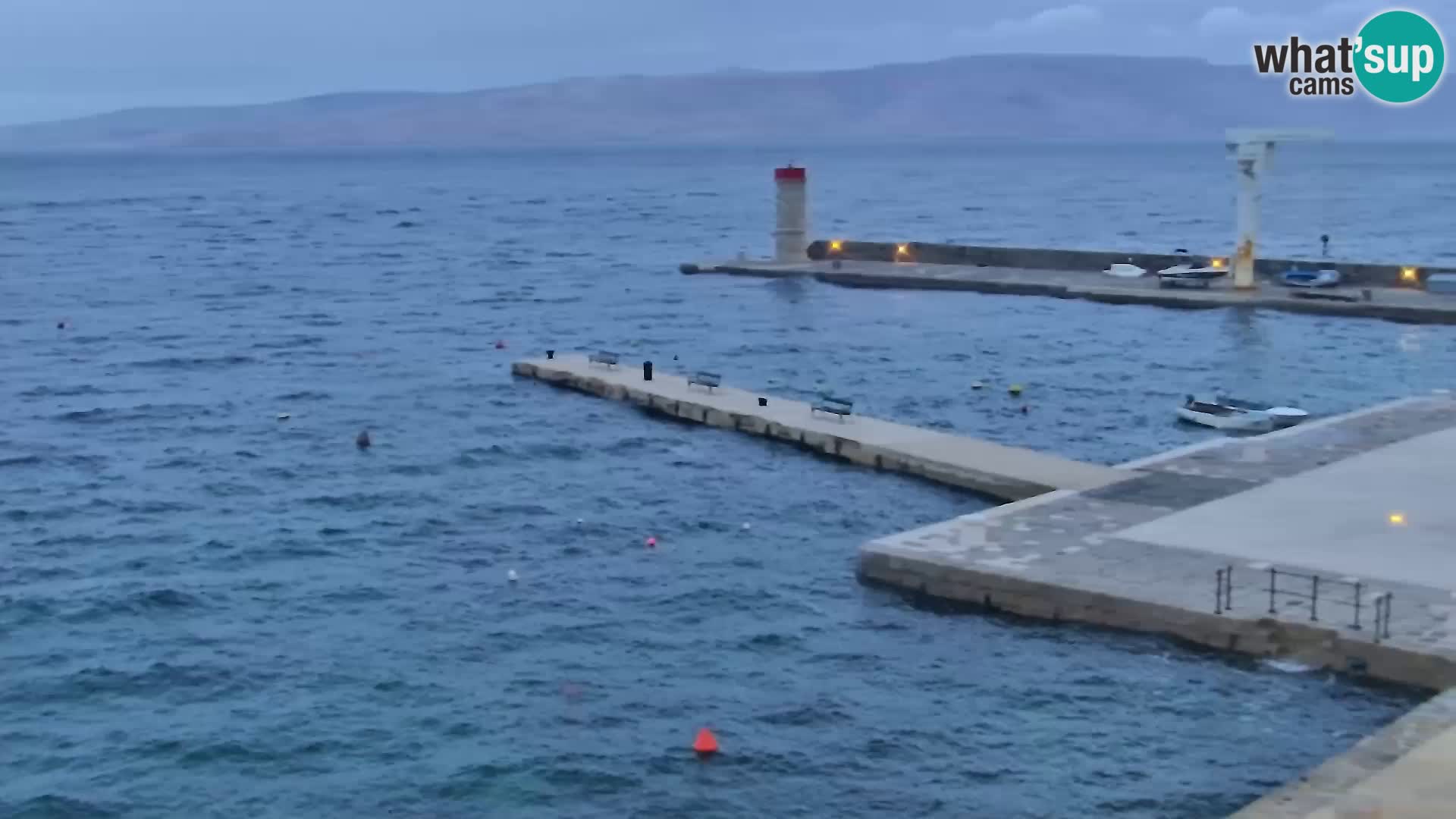 Senj Spletna kamera – pogled na obalo Senja