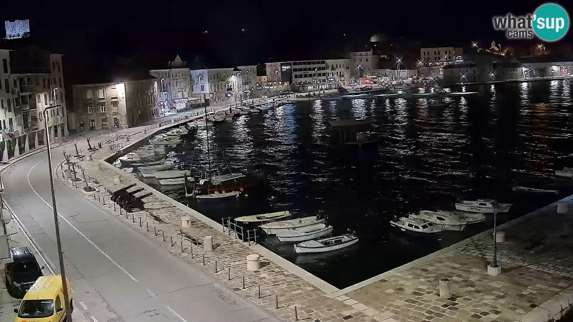 Senj Webcam – Panoramic view of Senj riva