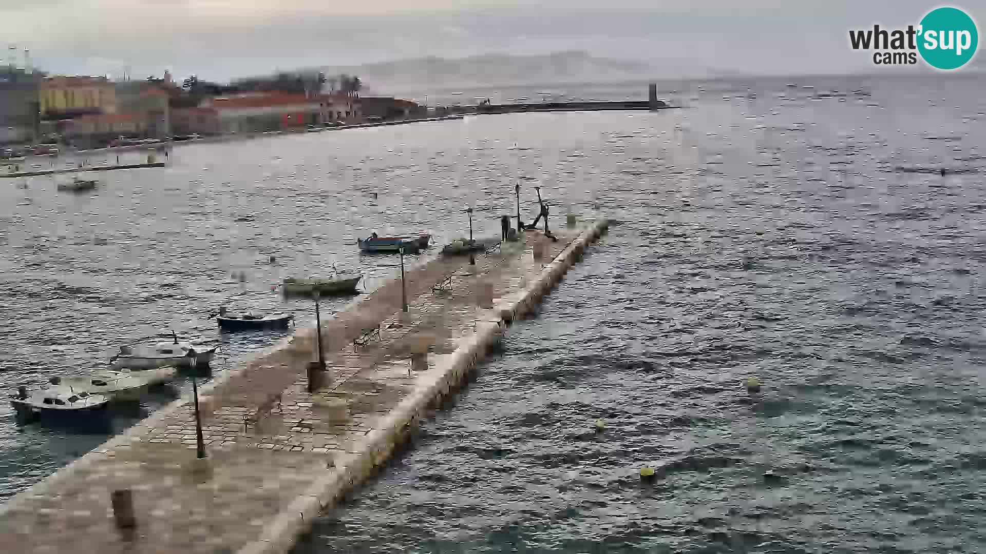 Senj Spletna kamera – pogled na obalo Senja