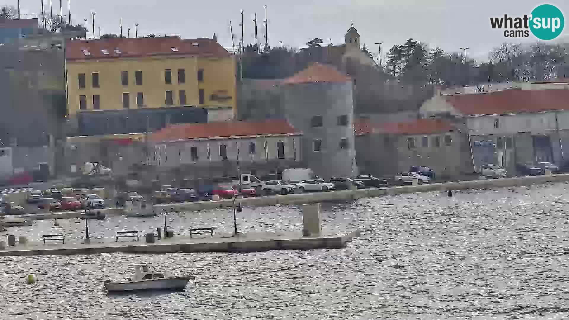 Webcam Segna – Panorama dell’lungomare di Senj