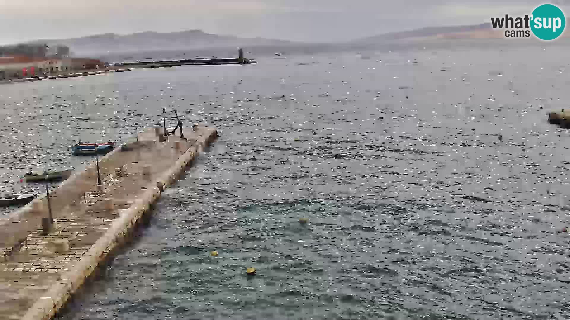 Webcam Segna – Panorama dell’lungomare di Senj