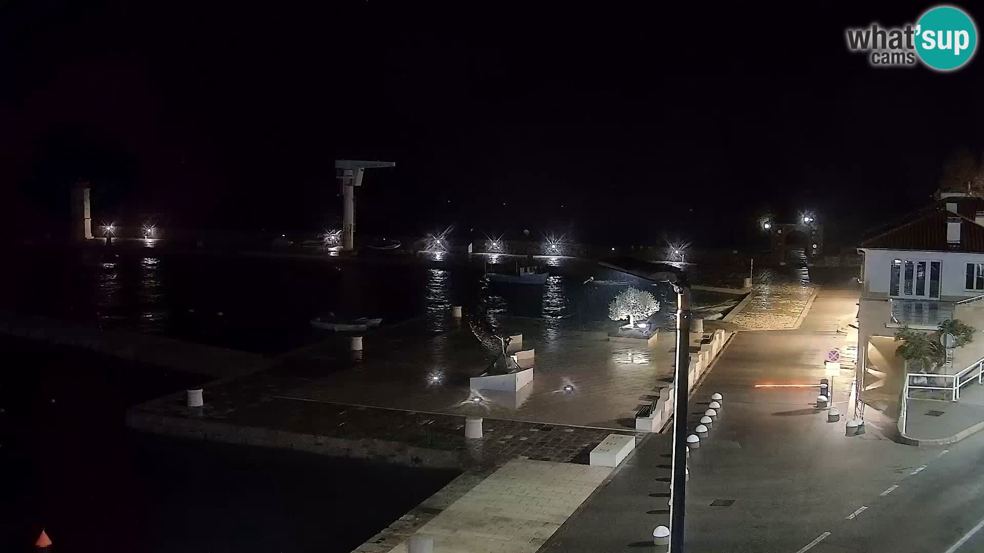 Senj Spletna kamera – pogled na obalo Senja