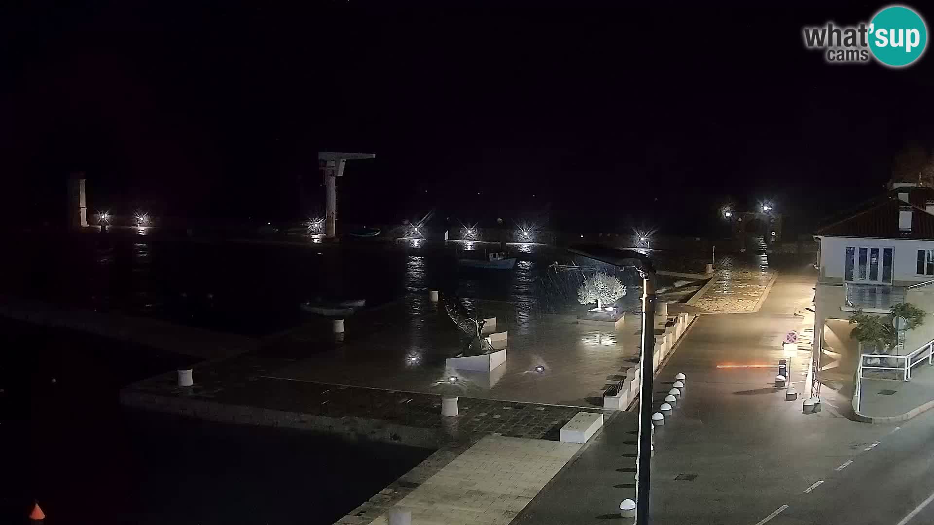 Senj Webcam – Panoramic view of Senj riva