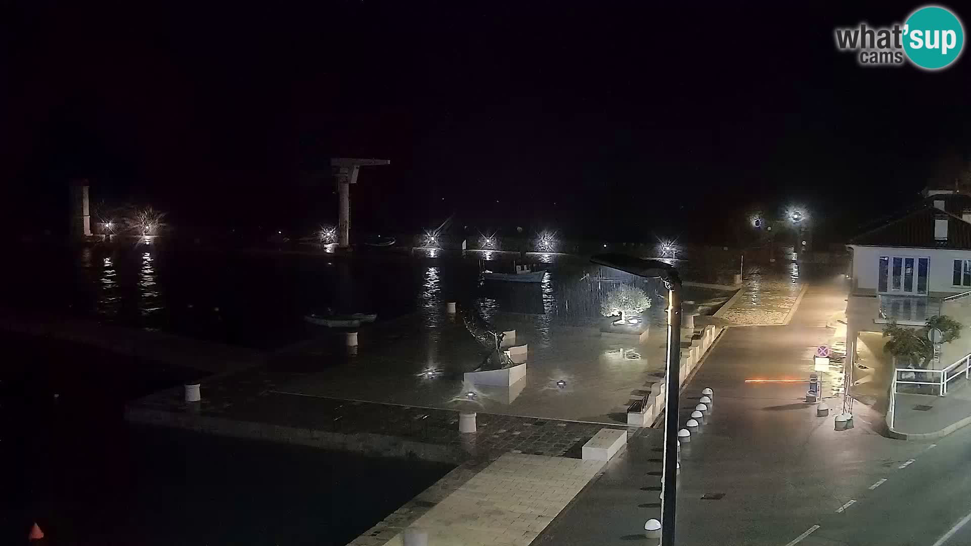 Senj camera en vivo – Vista panorámica de Senj riva