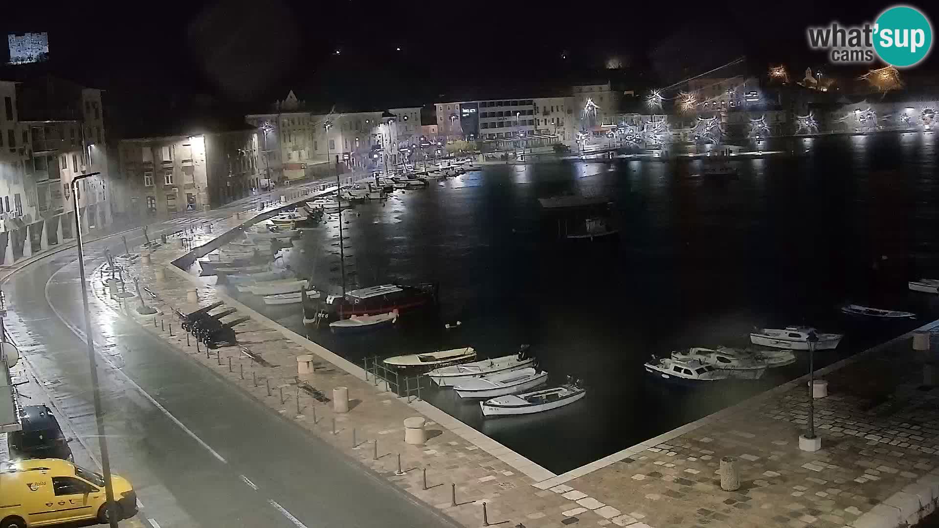 Webcam Segna – Panorama dell’lungomare di Senj