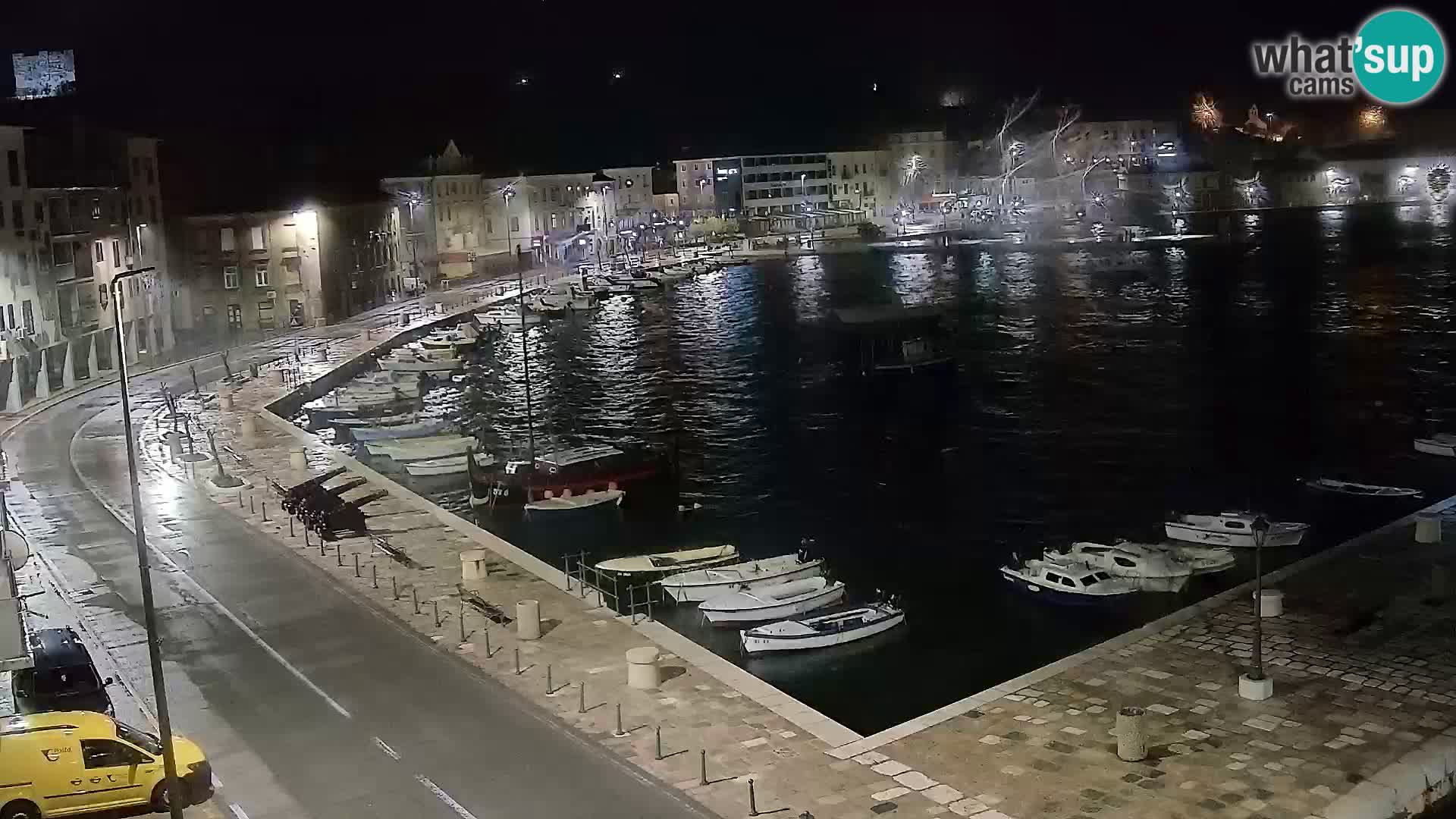 Webcam Segna – Panorama dell’lungomare di Senj