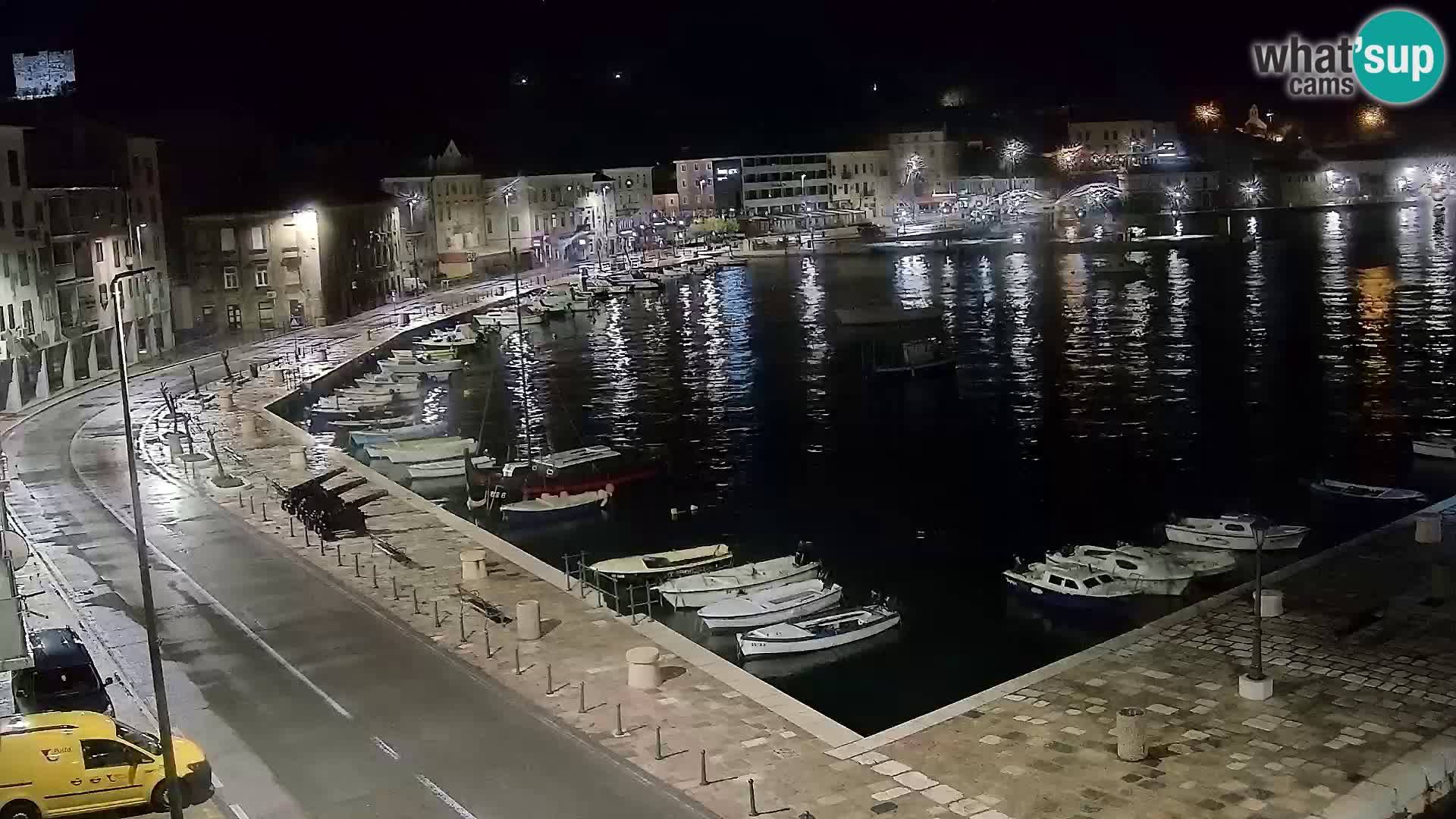 Senj Webcam – Panoramic view of Senj riva