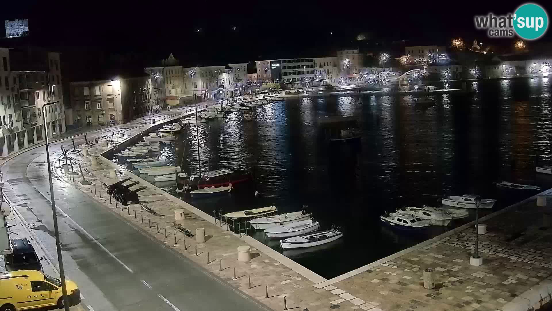 Senj Spletna kamera – pogled na obalo Senja