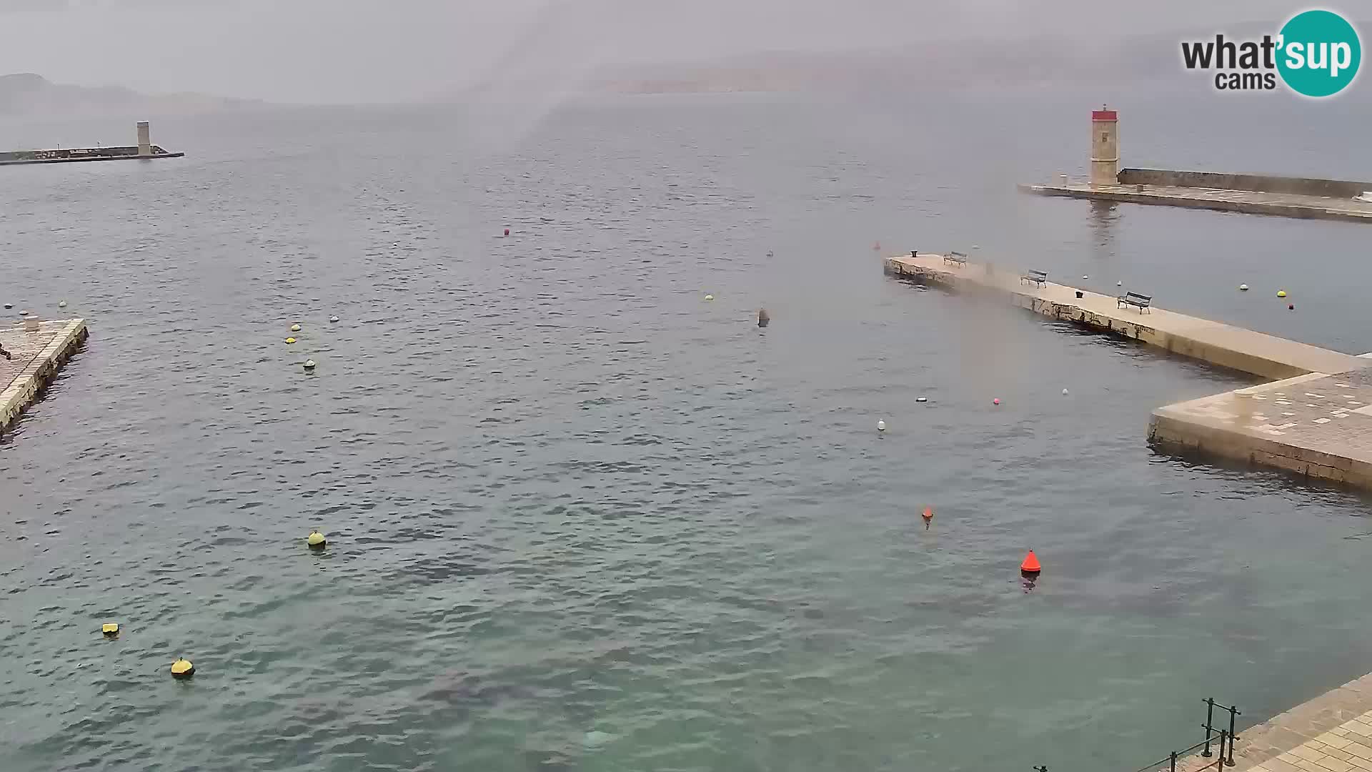 Senj Spletna kamera – pogled na obalo Senja