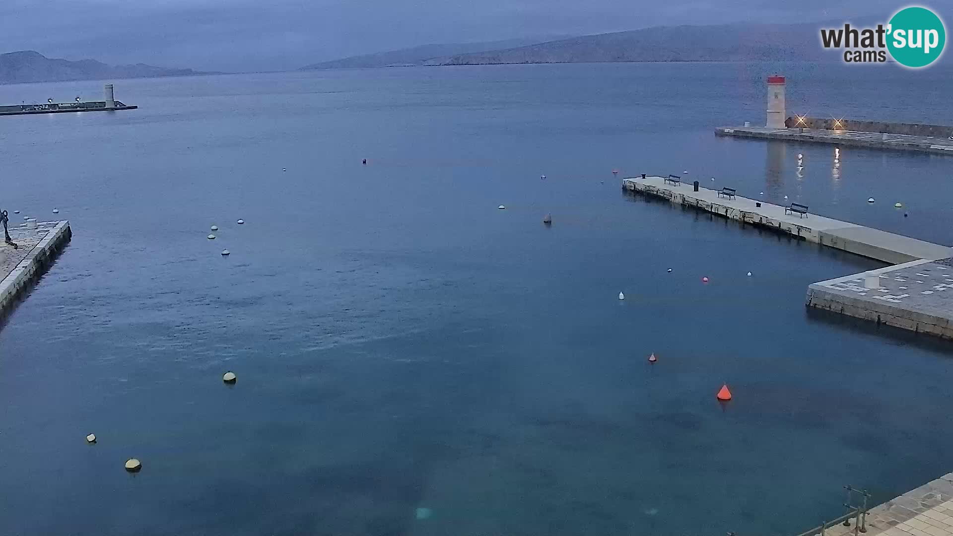 Senj Webcam – Panoramic view of Senj riva