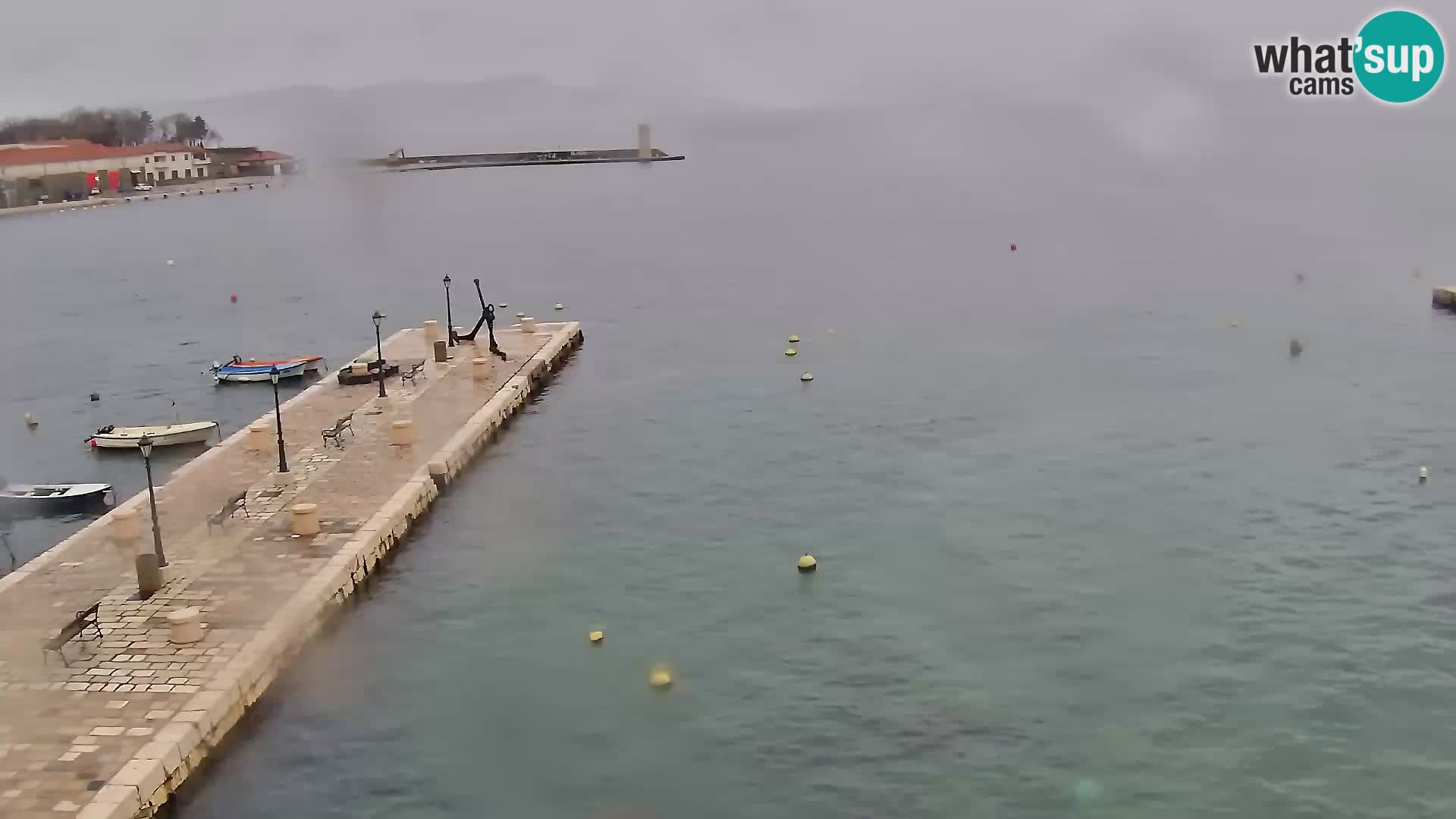 Senj Spletna kamera – pogled na obalo Senja