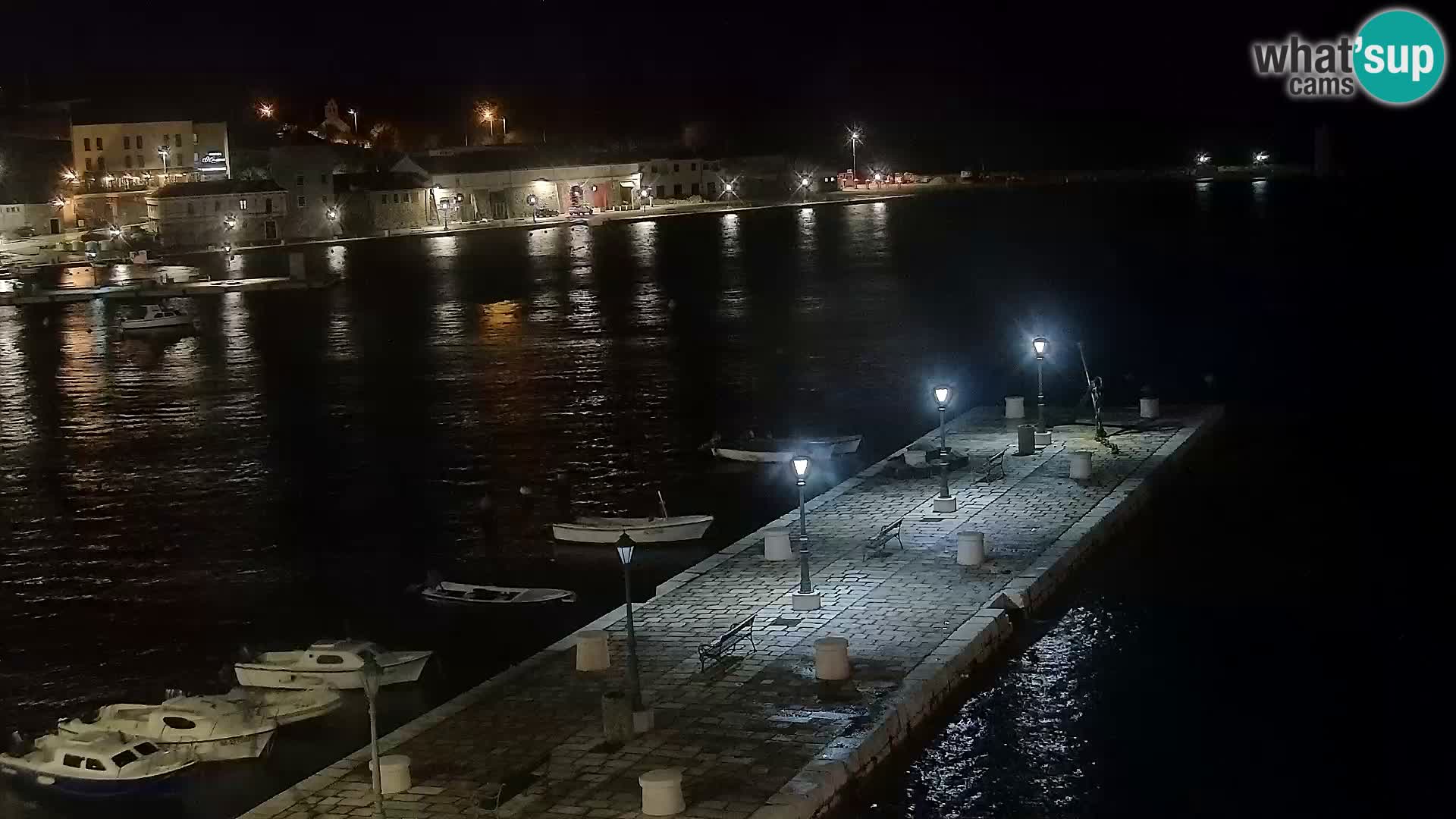 Senj camera en vivo – Vista panorámica de Senj riva