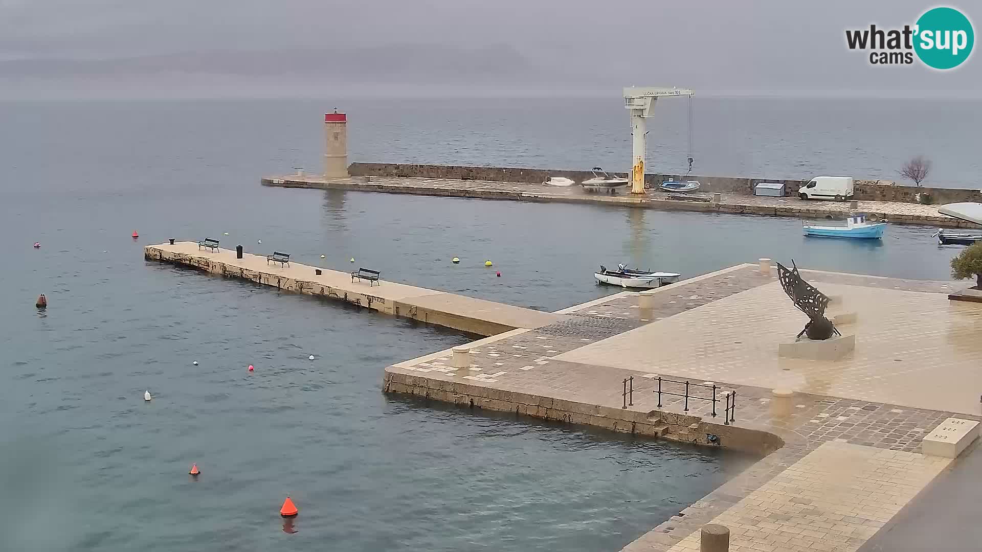 Senj Webcam – Panoramic view of Senj riva