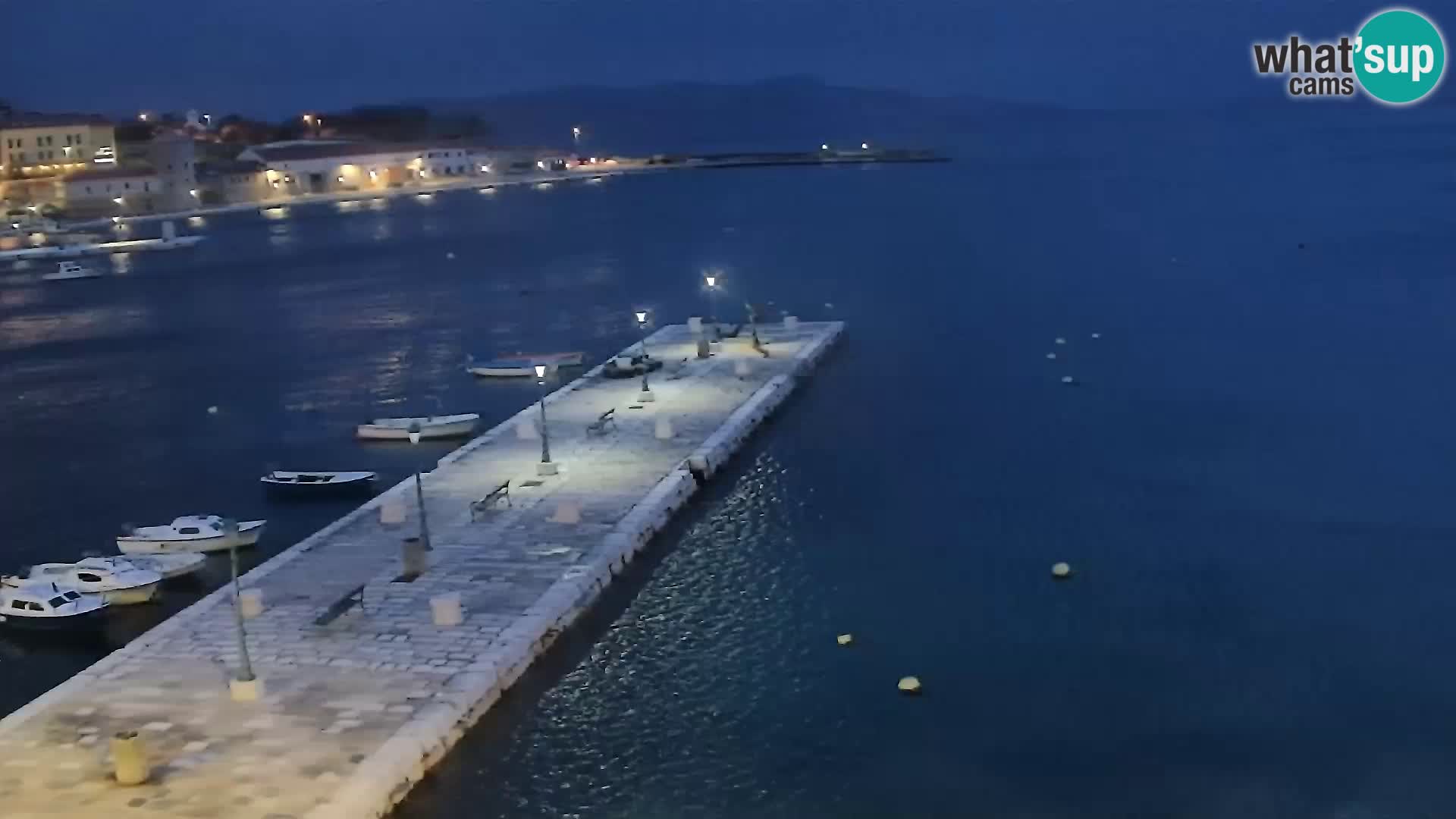 Senj Spletna kamera – pogled na obalo Senja