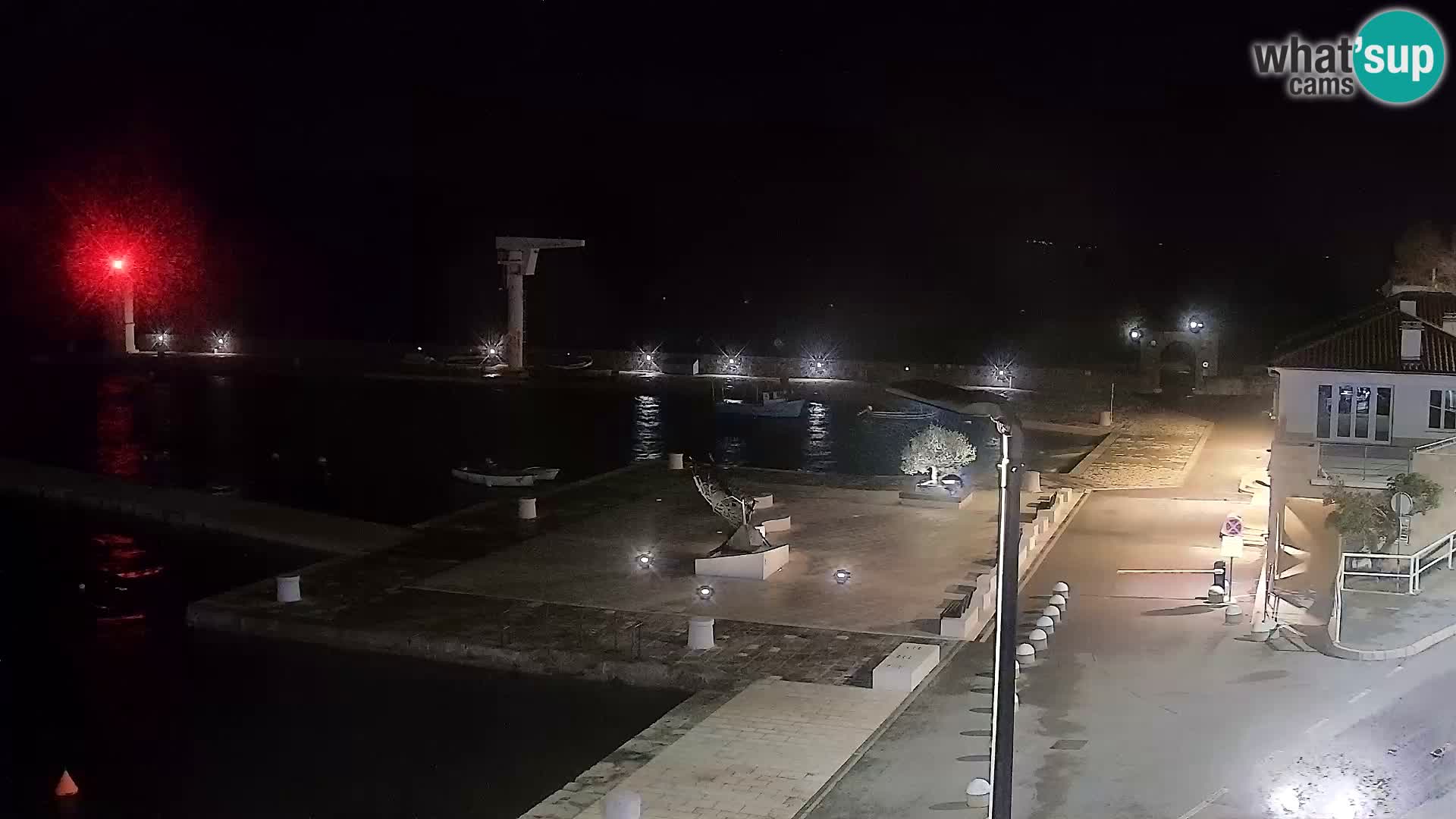 Senj Spletna kamera – pogled na obalo Senja