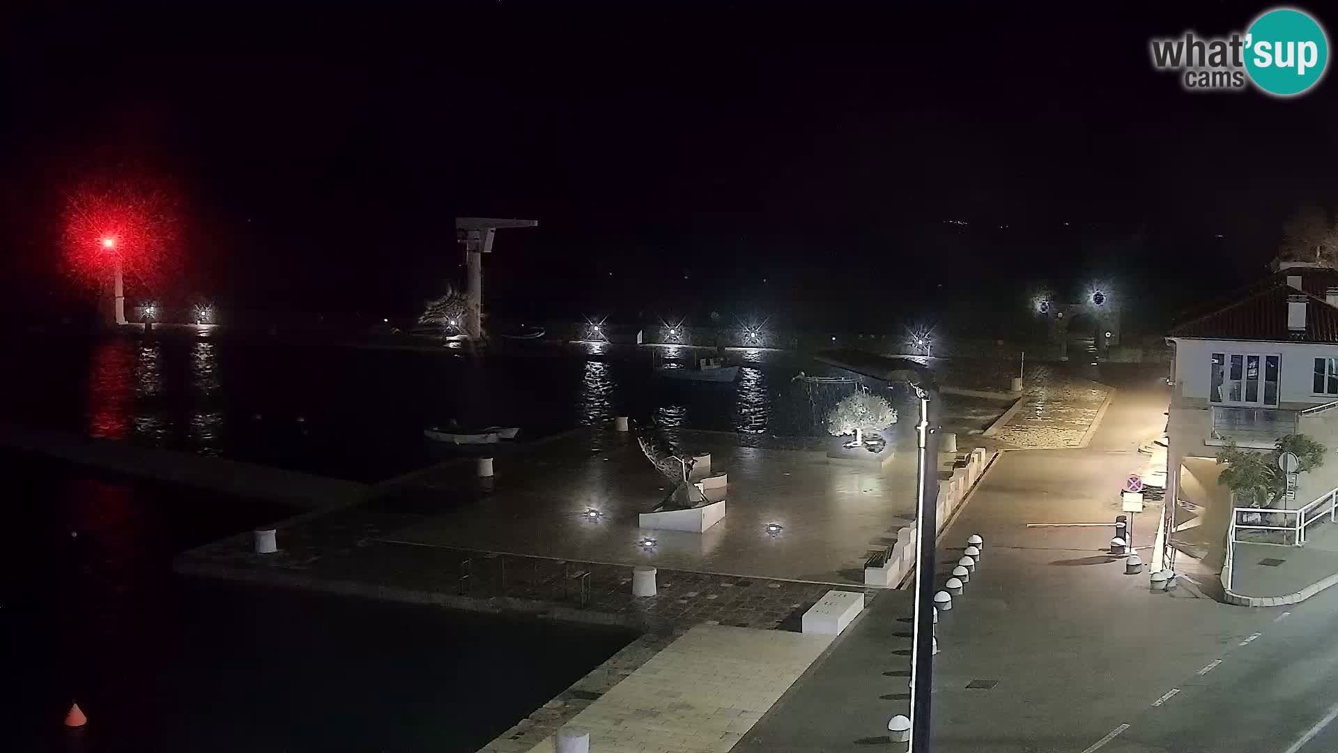 Senj camera en vivo – Vista panorámica de Senj riva