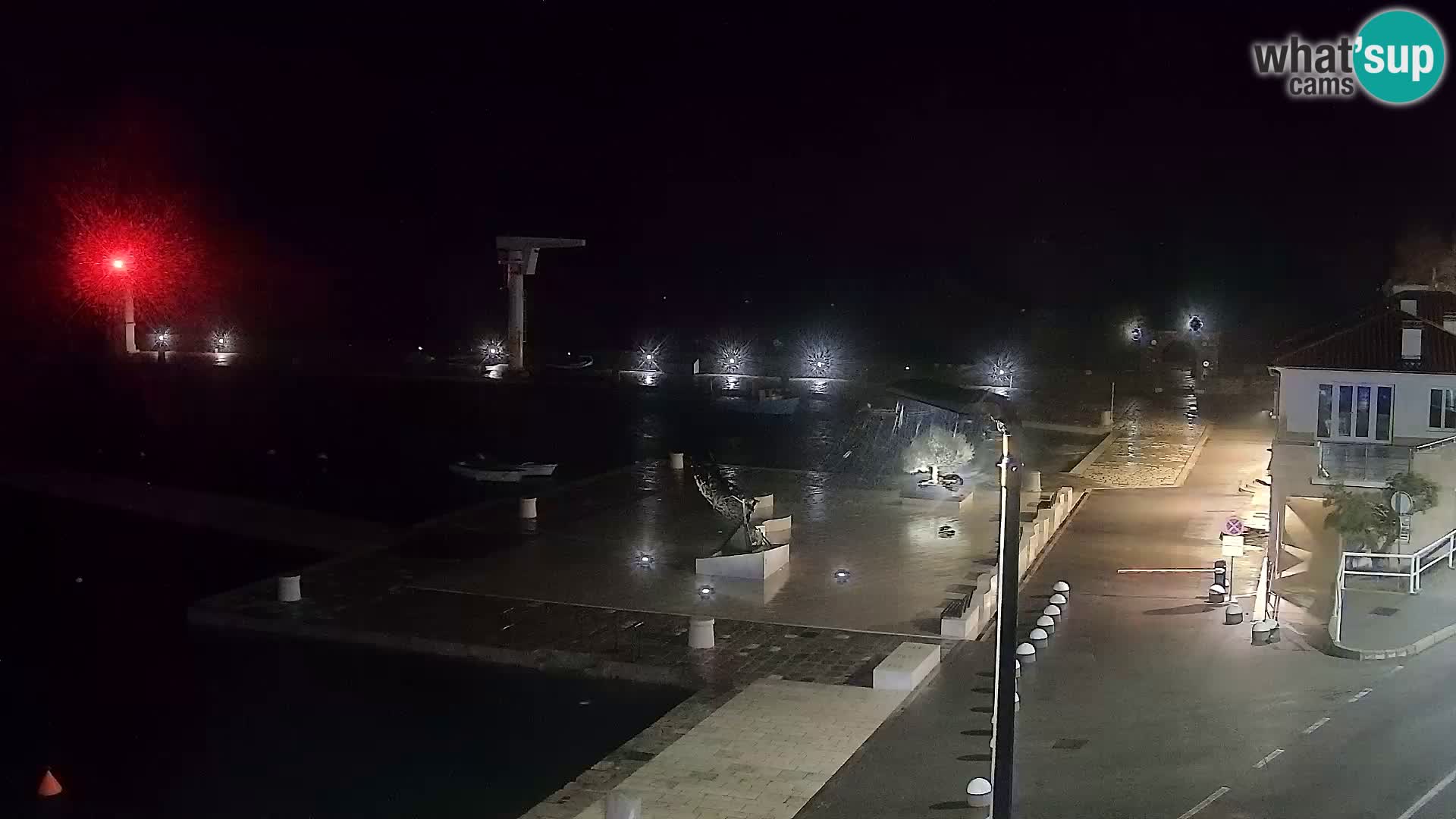 Senj Webcam – Panoramic view of Senj riva