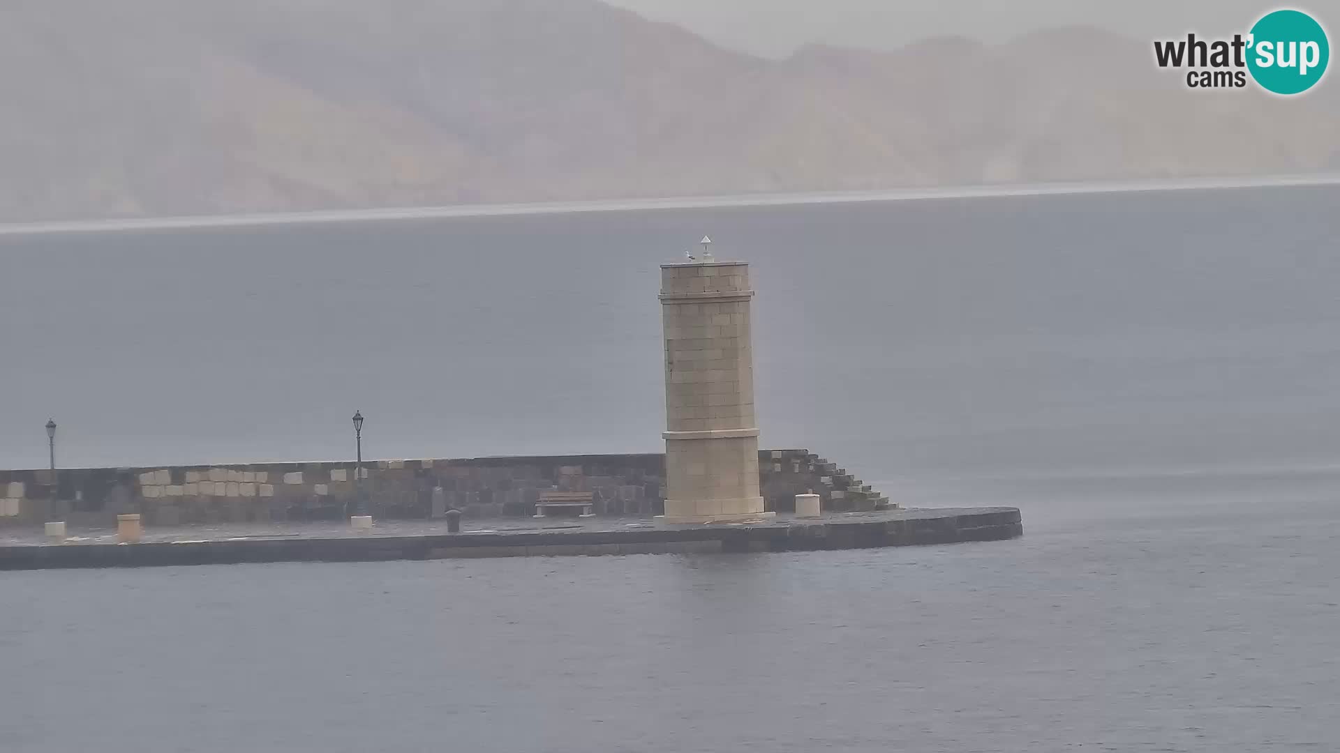 Senj Spletna kamera – pogled na obalo Senja