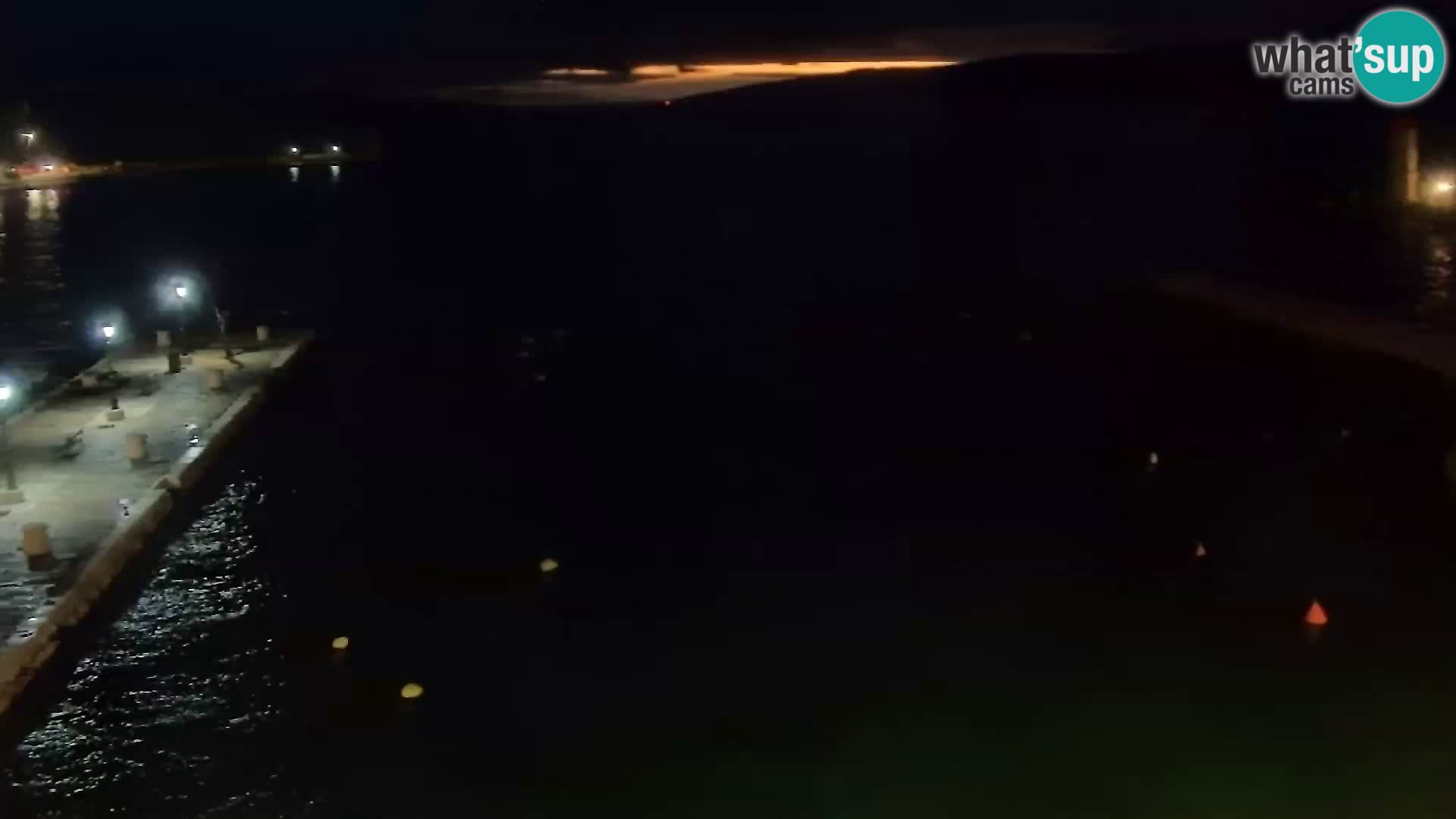 Senj camera en vivo – Vista panorámica de Senj riva