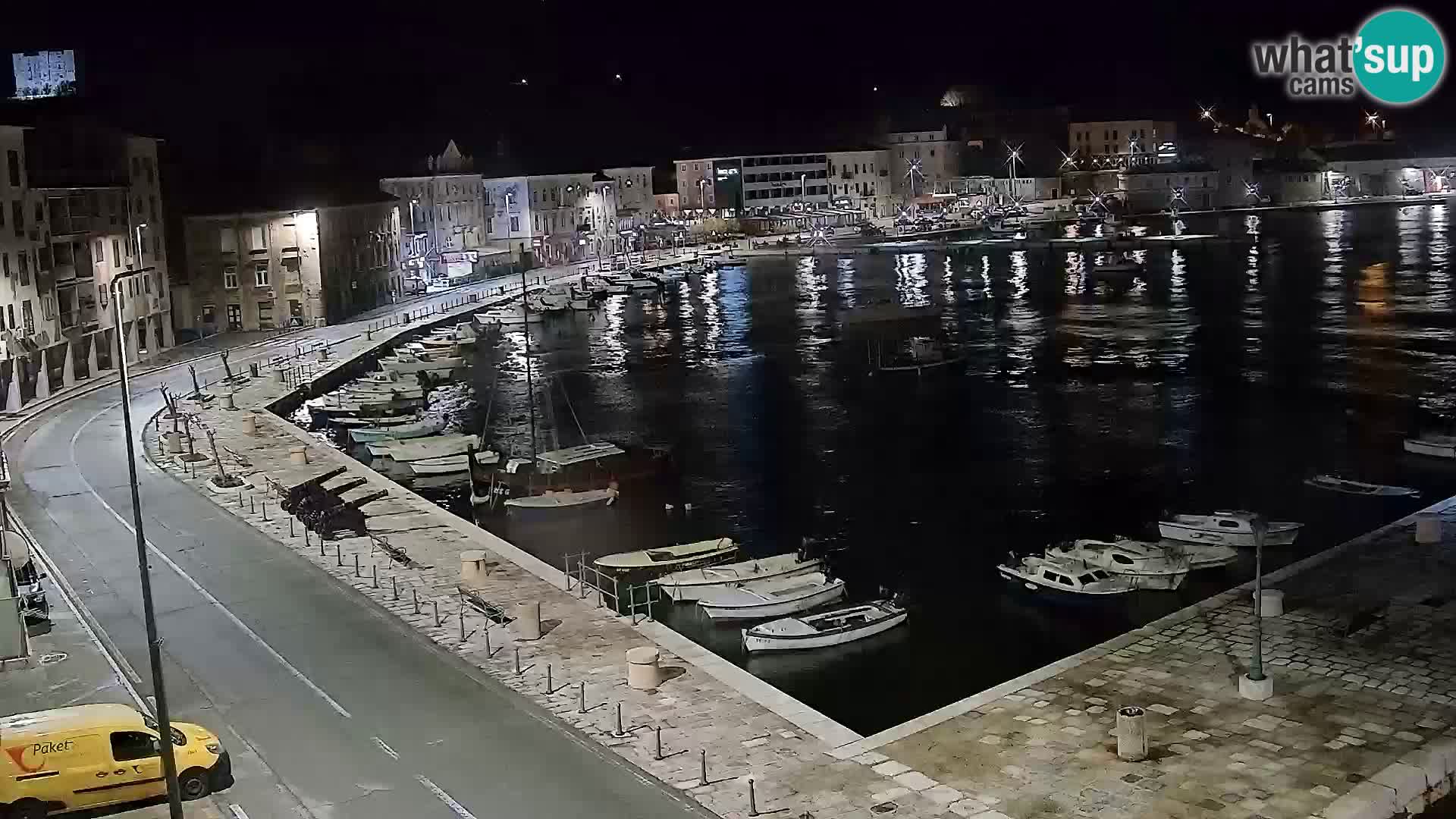 Senj Webcam – Panoramic view of Senj riva