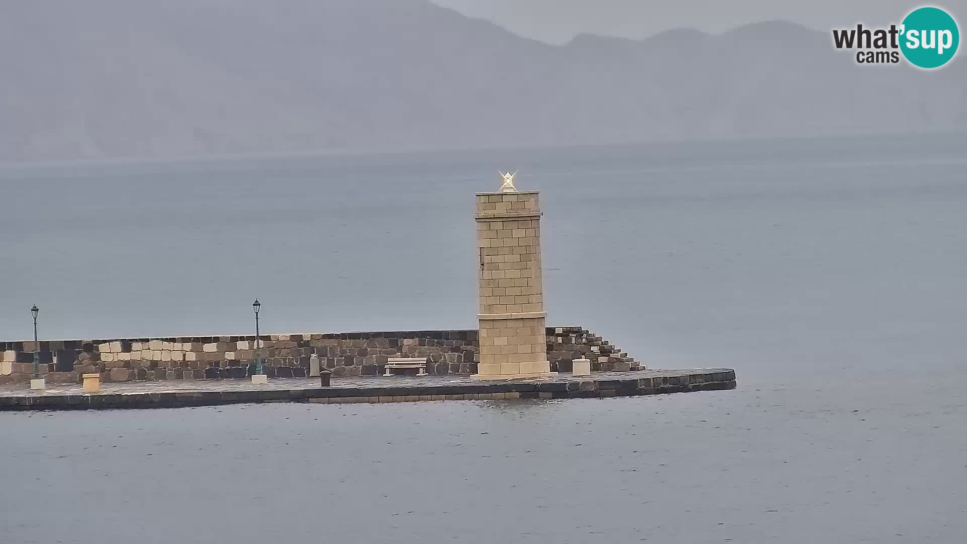 Senj Spletna kamera – pogled na obalo Senja